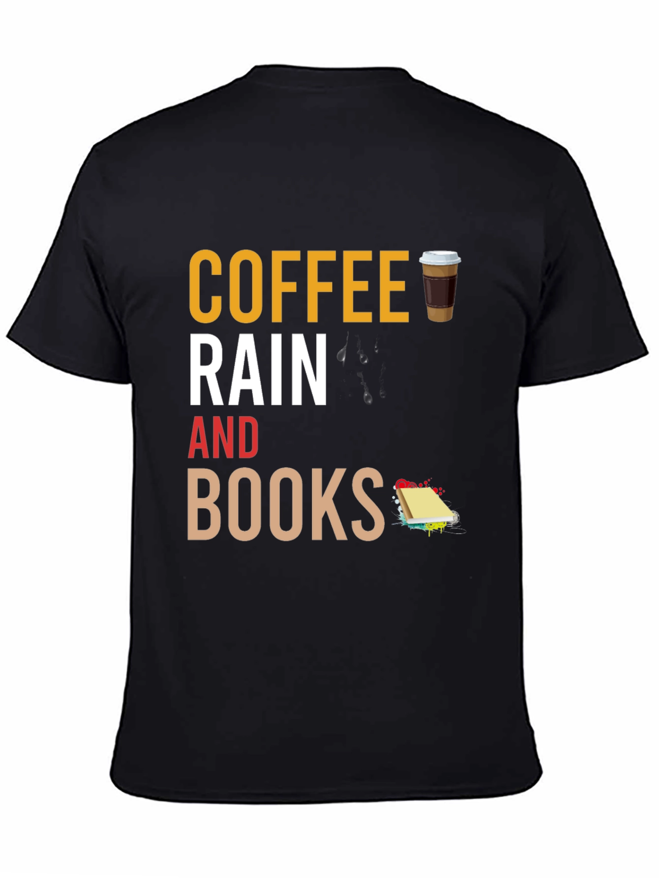 Coffee Rain Books T-Shirt