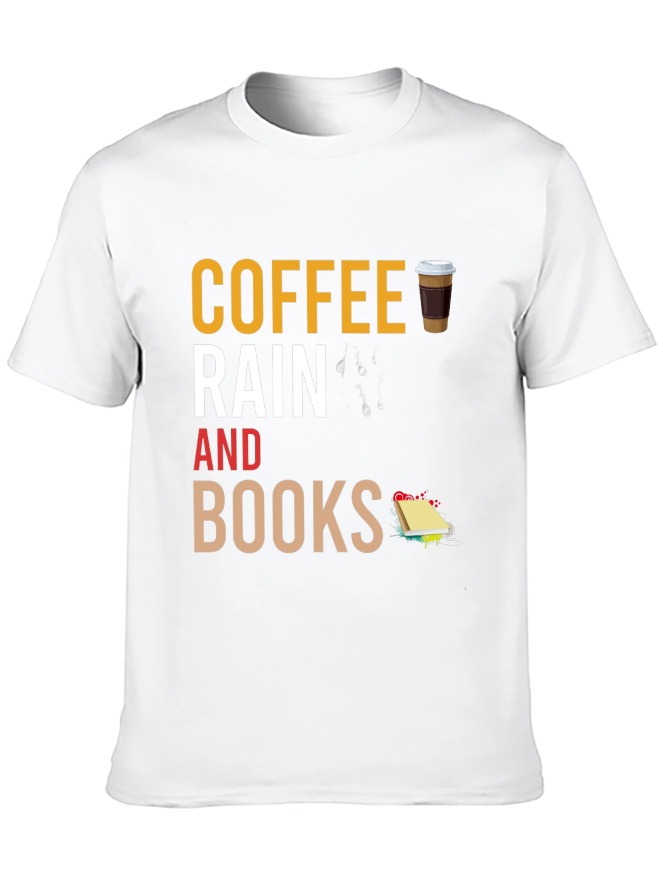 Coffee Rain Books T-Shirt