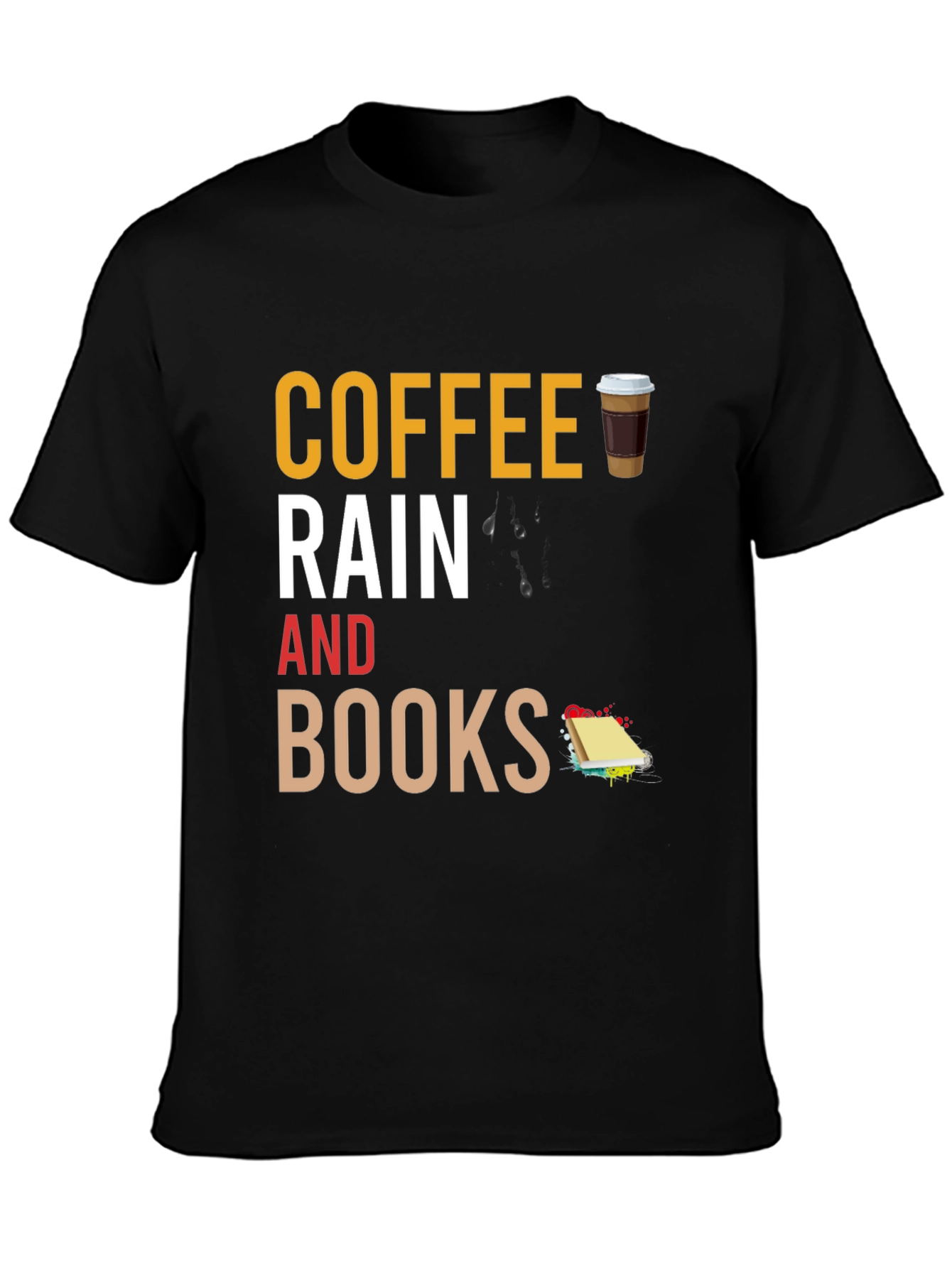 Coffee Rain Books T-Shirt