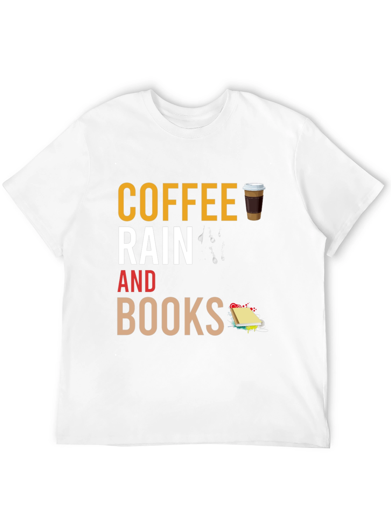 Coffee Rain Books T-Shirt