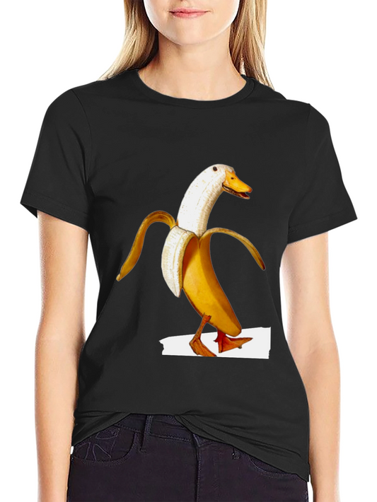 Banana Duck Graphic Tee - Quirky & Fun!
