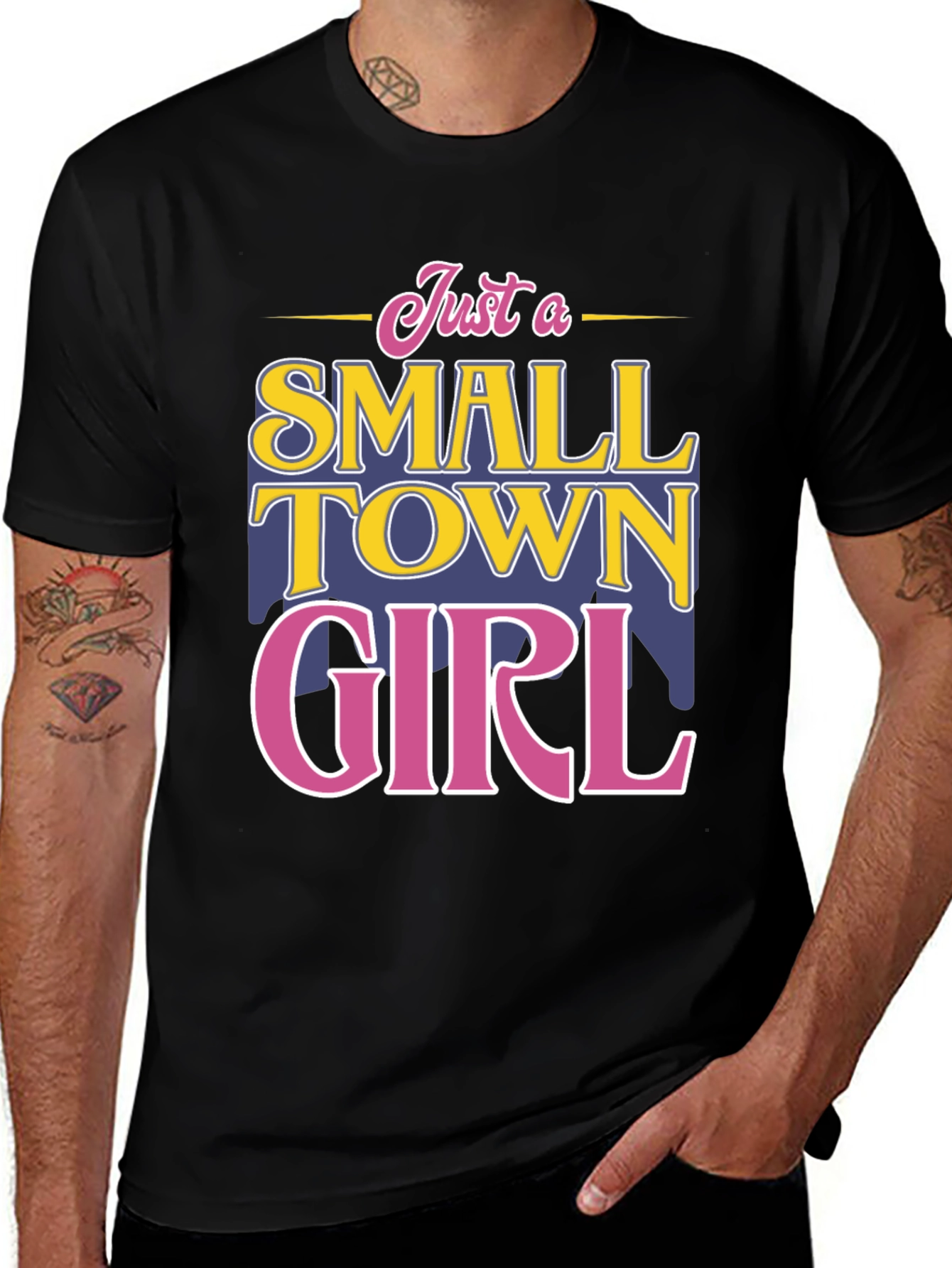 Small Town Girl T-Shirt - Fun Novelty Tee