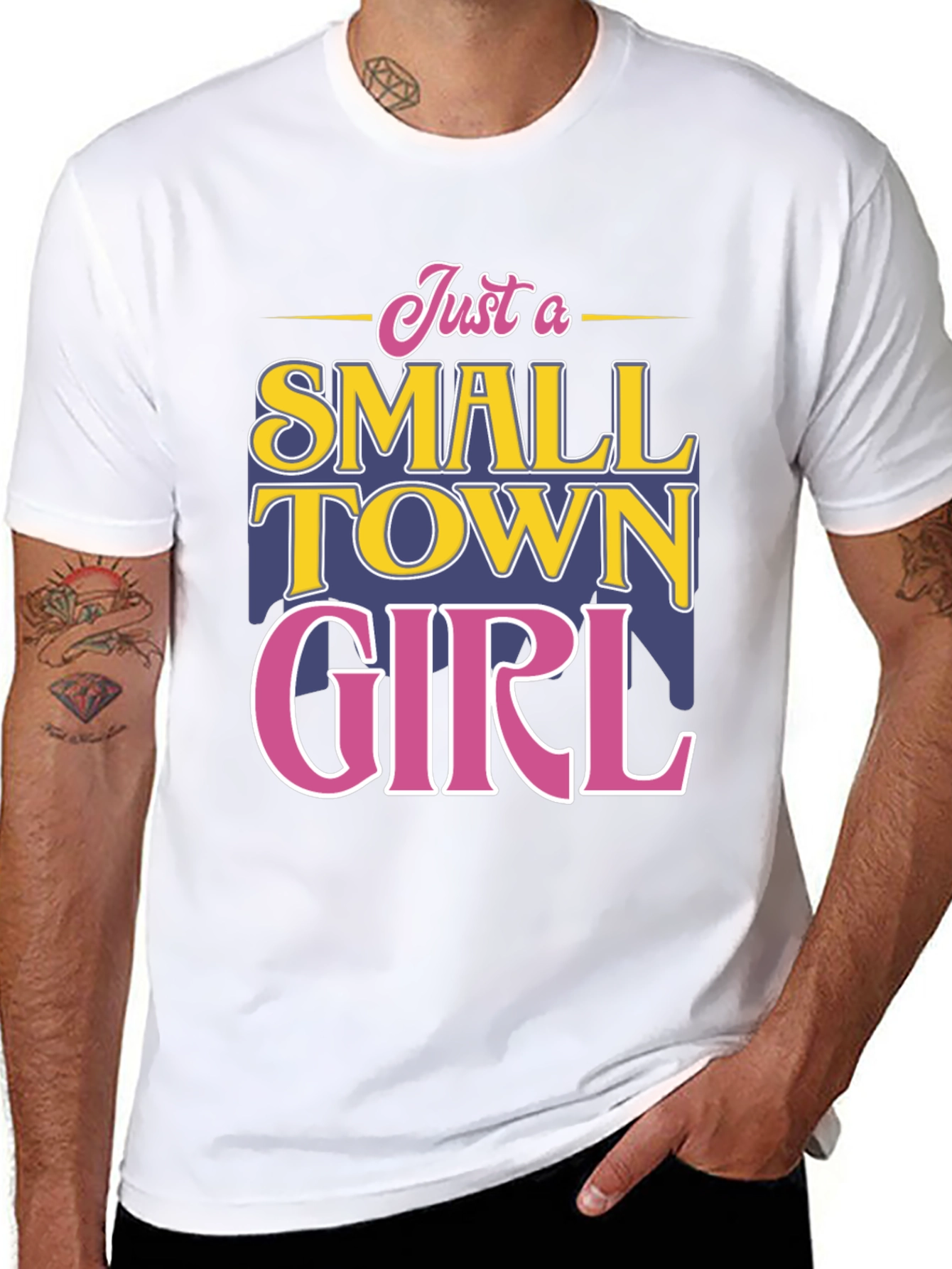 Small Town Girl T-Shirt - Fun Novelty Tee