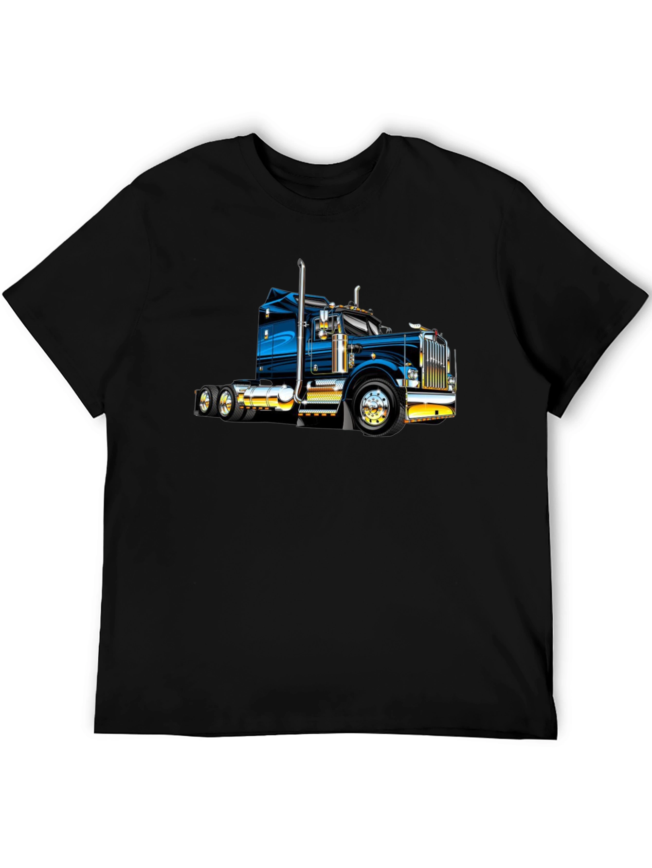 Truck Graphic Black T-Shirt