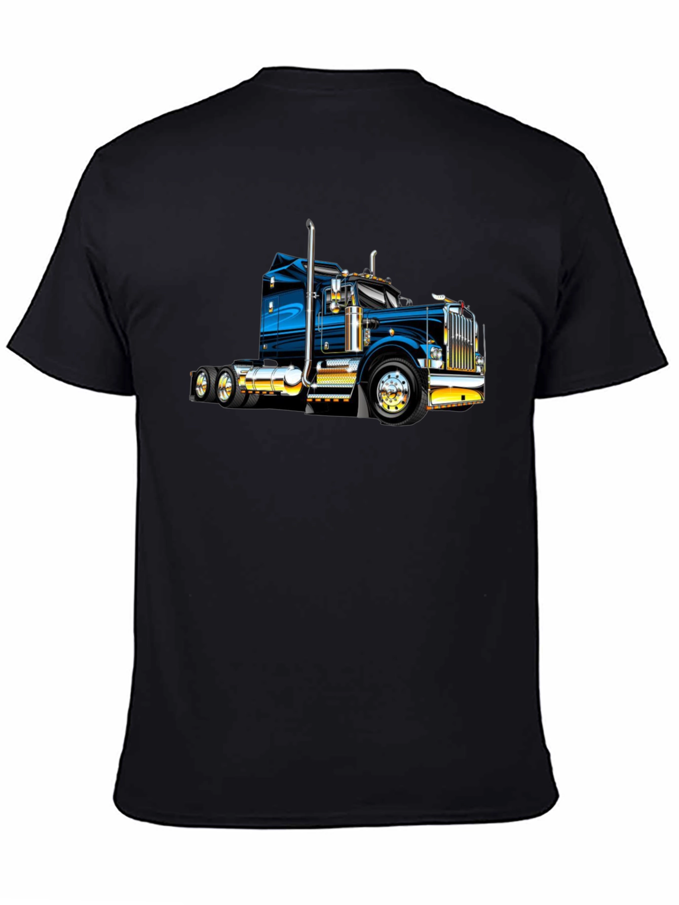 Truck Graphic Black T-Shirt