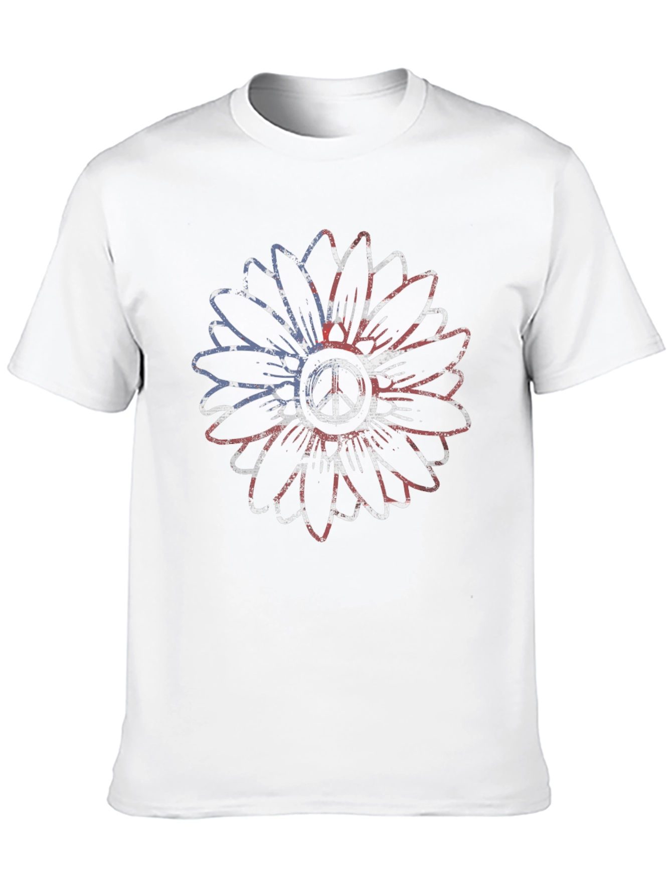 Peace Sunflower Graphic Tee