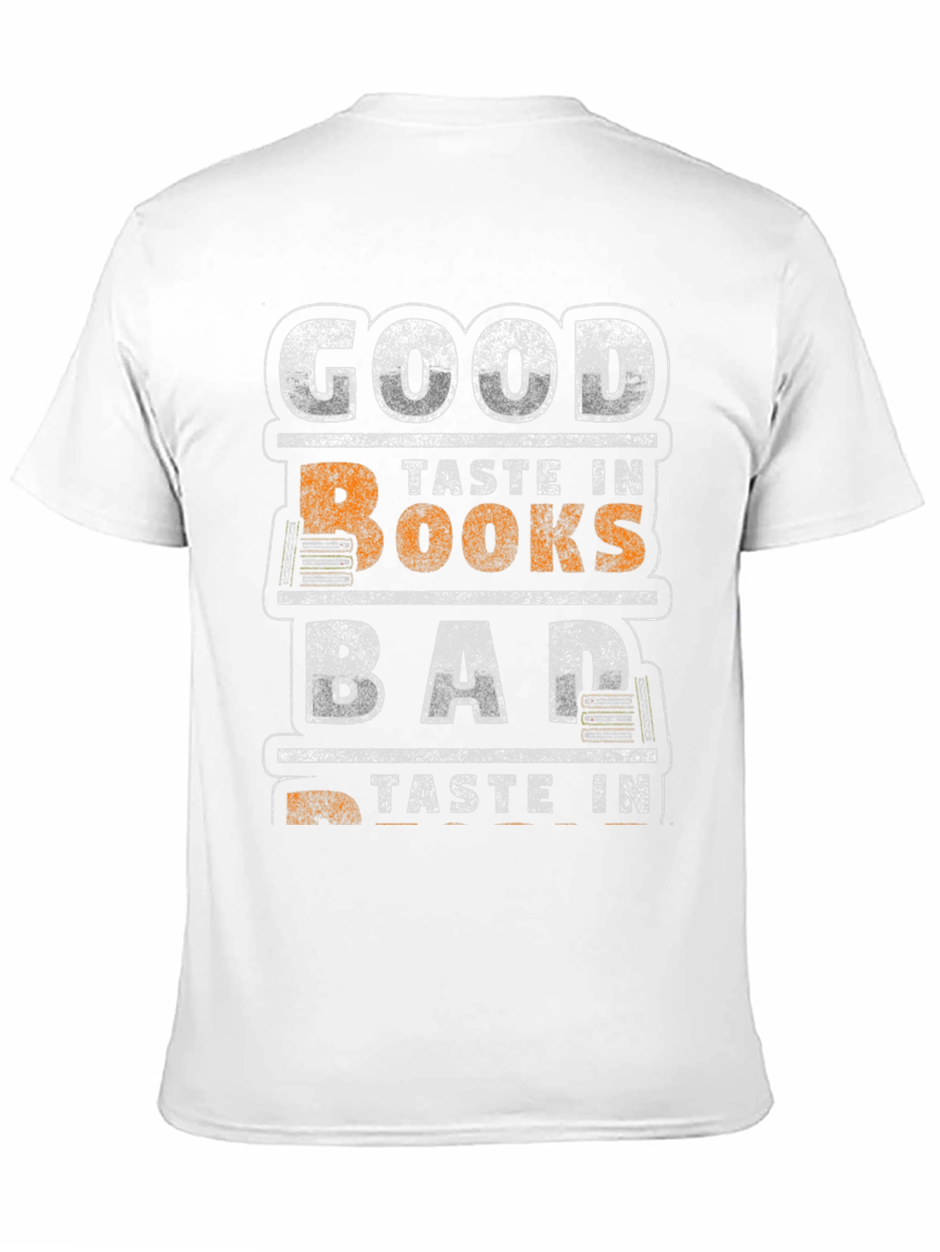 Good Taste In Books Black Graphic T-Shirt