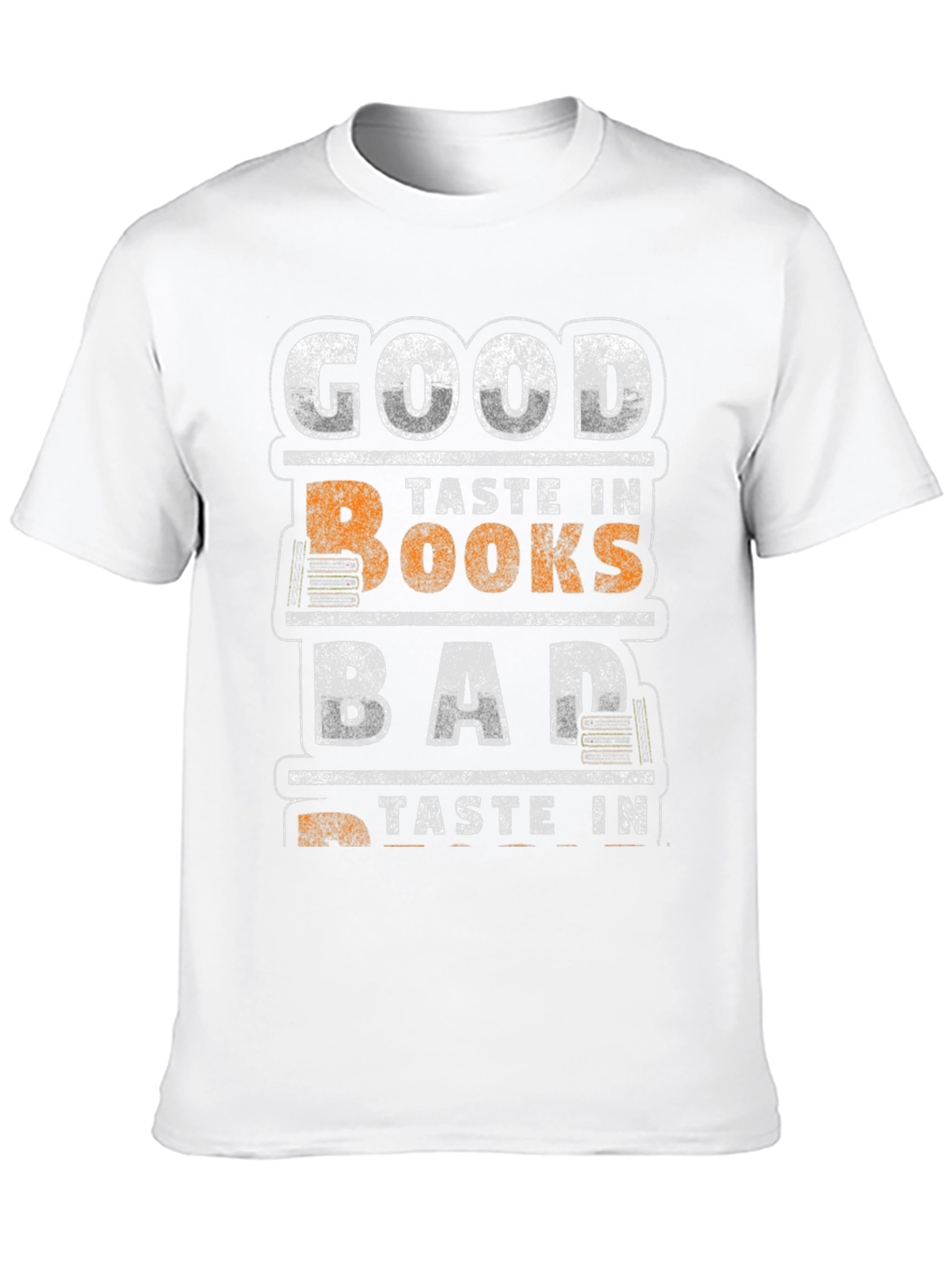 Good Taste In Books Black Graphic T-Shirt