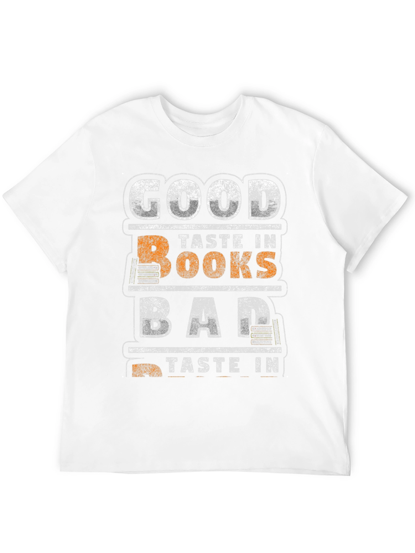 Good Taste In Books Black Graphic T-Shirt