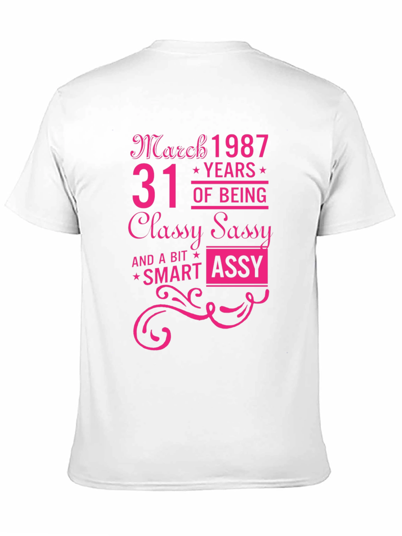 March 1987 Birthday Shirt