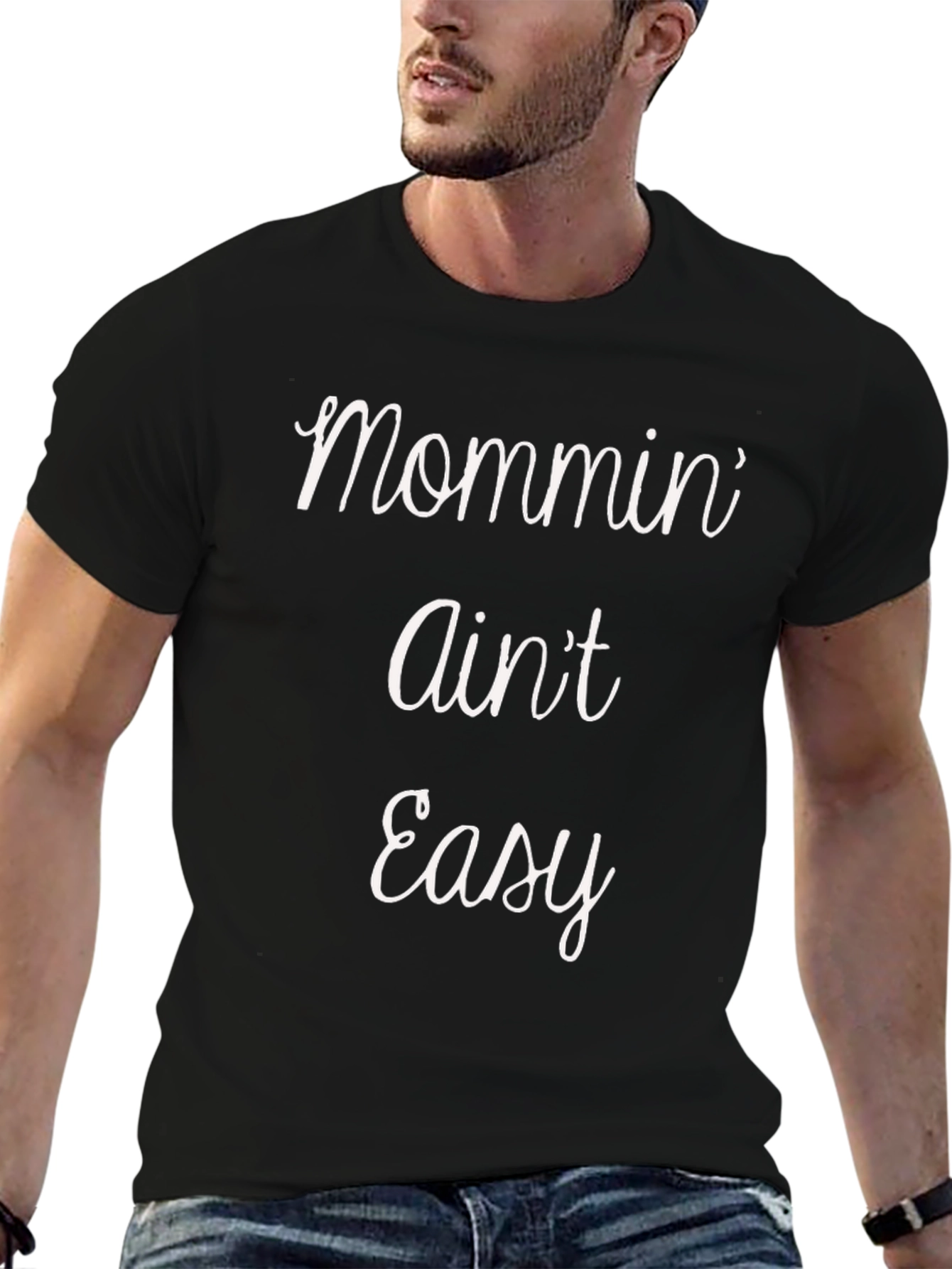 Mommin Aint Easy Graphic T-Shirt