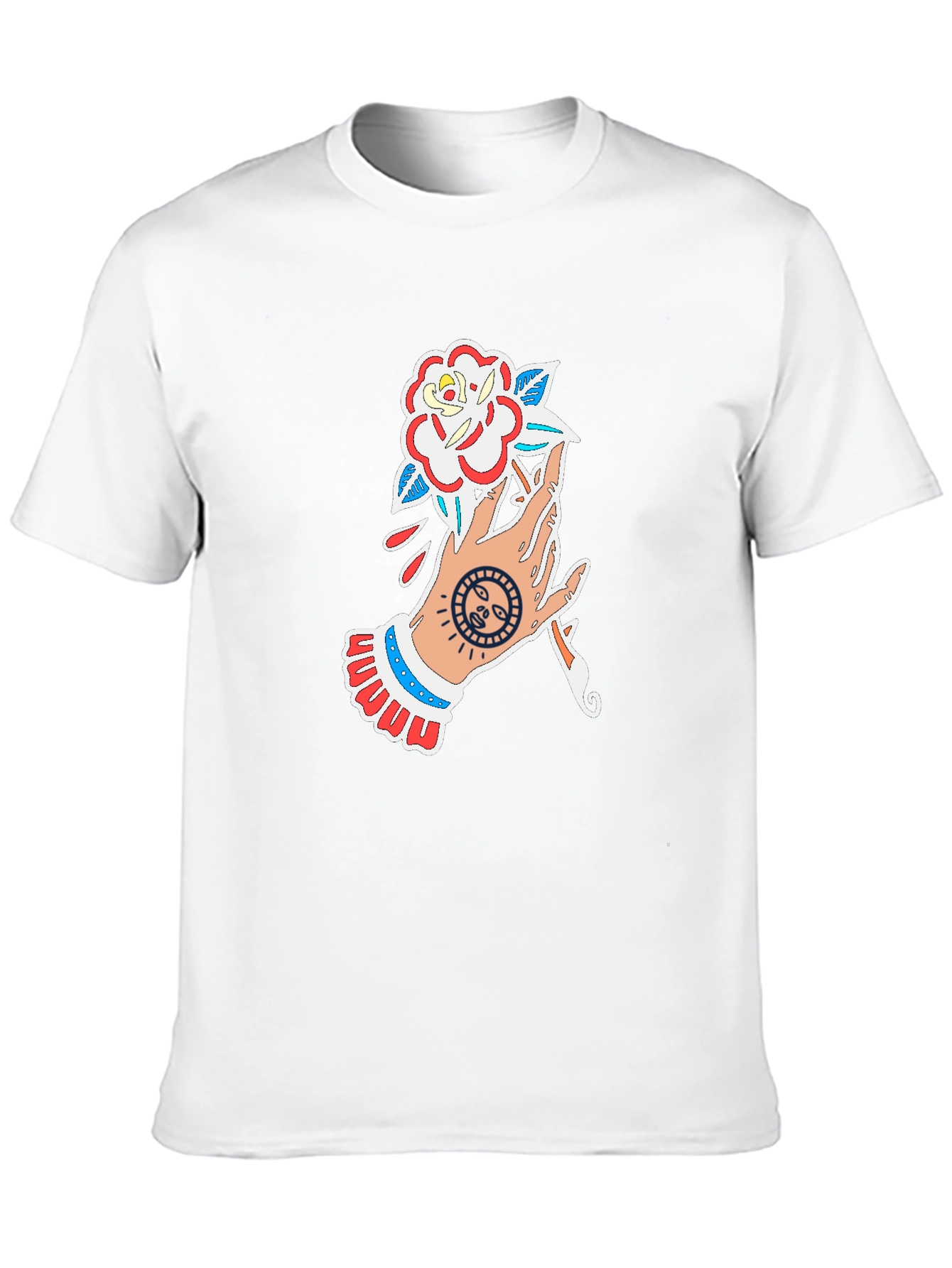 Hand Holding Rose T-Shirt