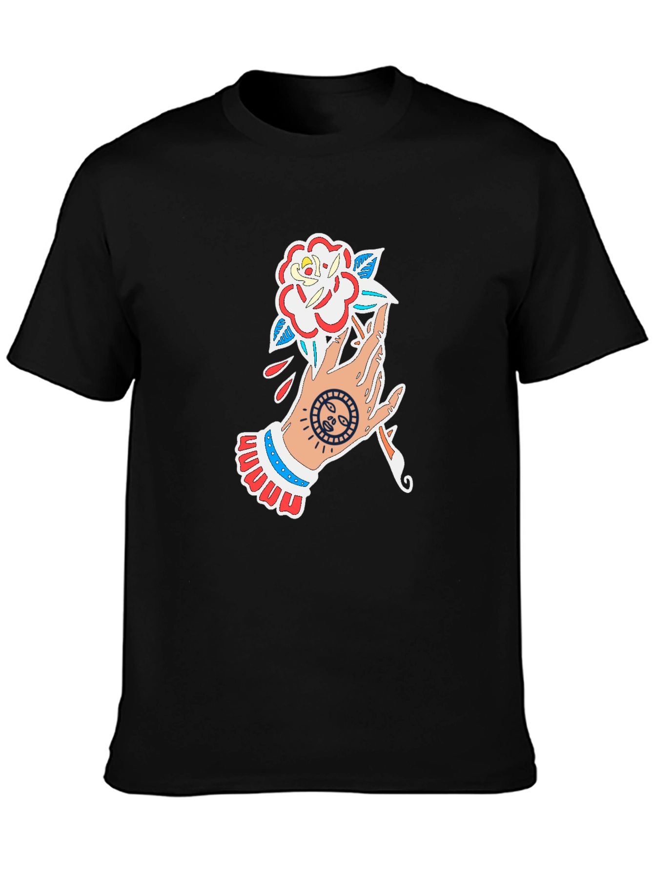 Hand Holding Rose T-Shirt