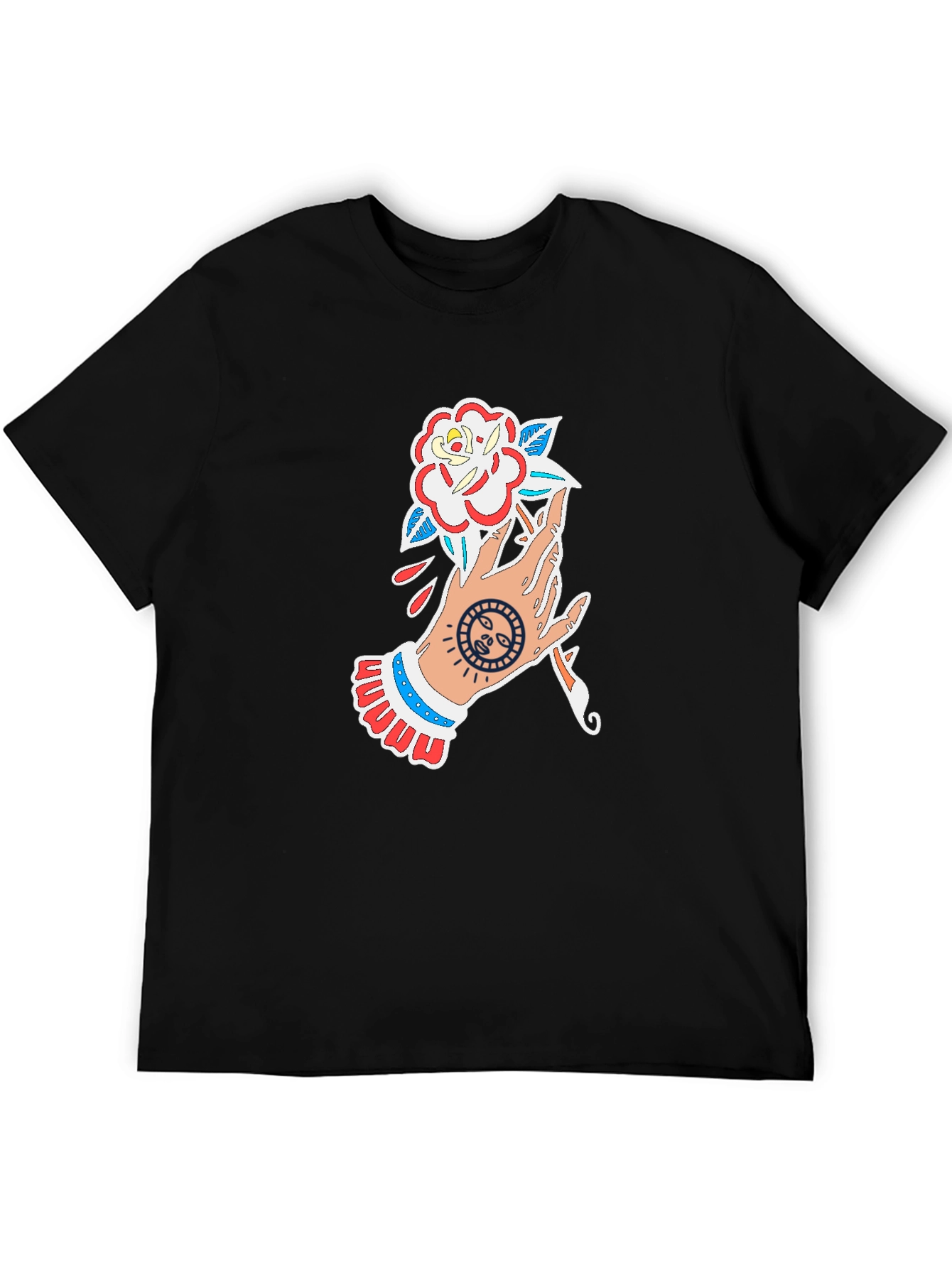Hand Holding Rose T-Shirt