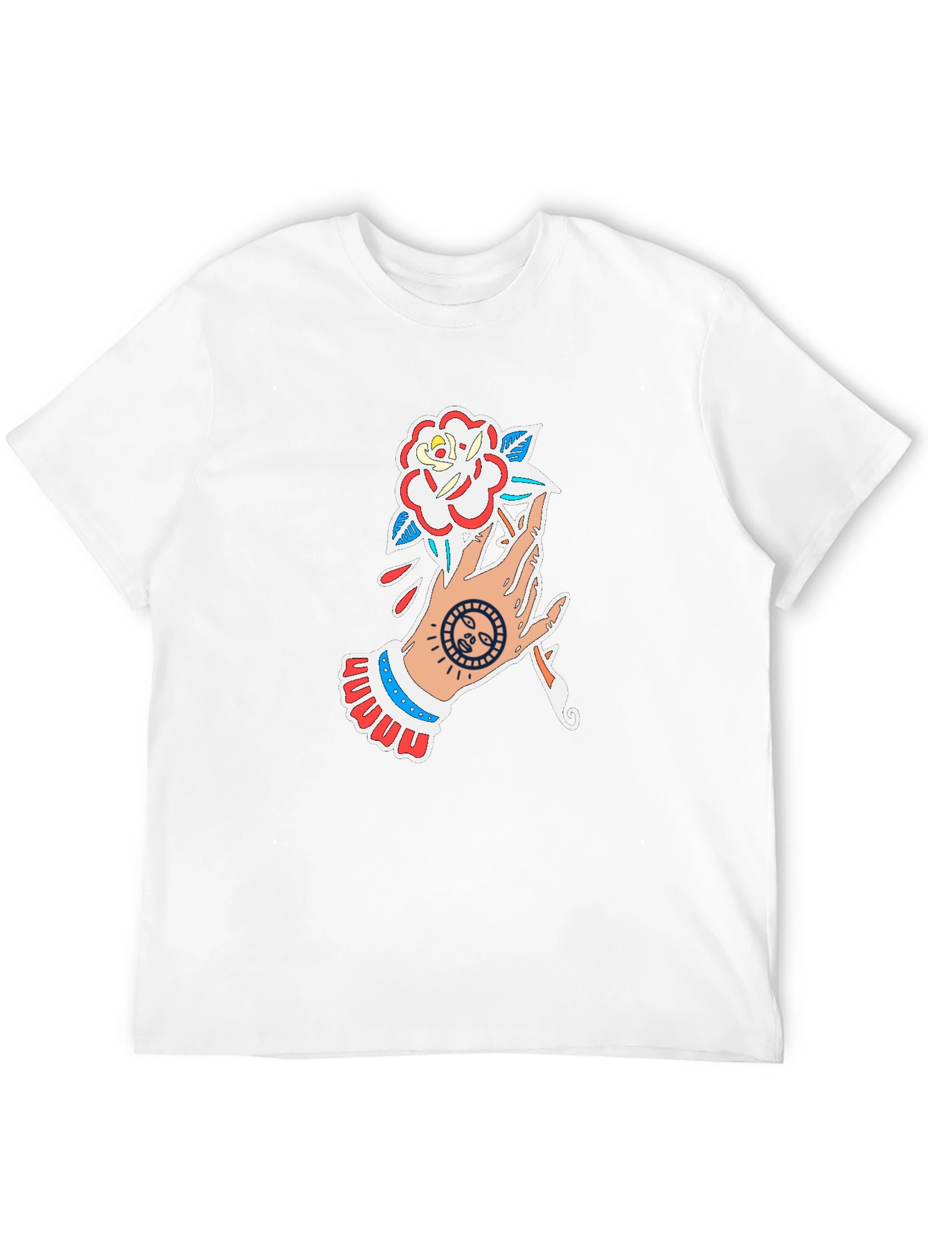 Hand Holding Rose T-Shirt