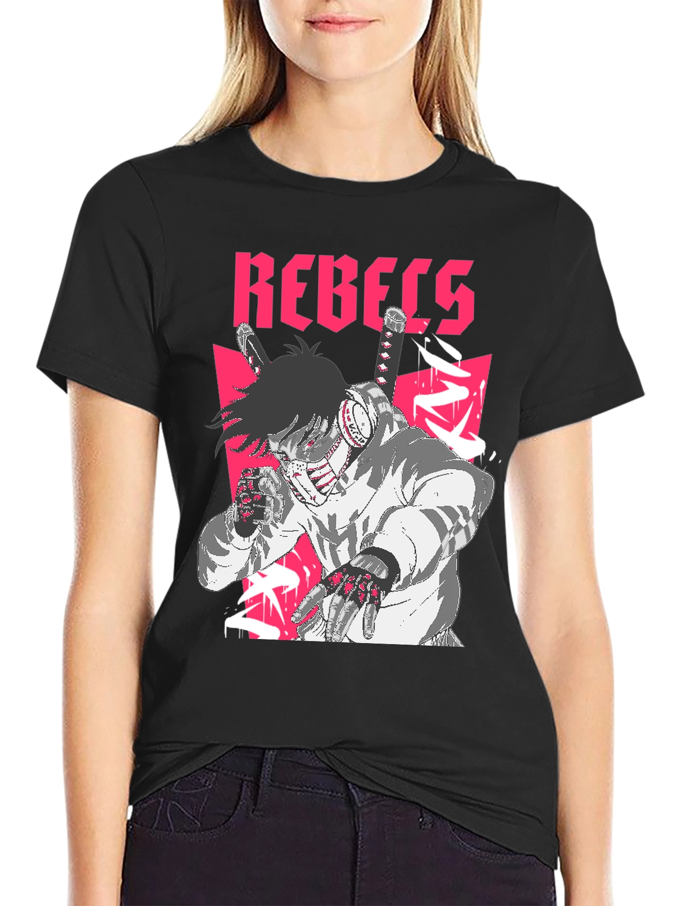 Rebels Anime Graphic T-Shirt