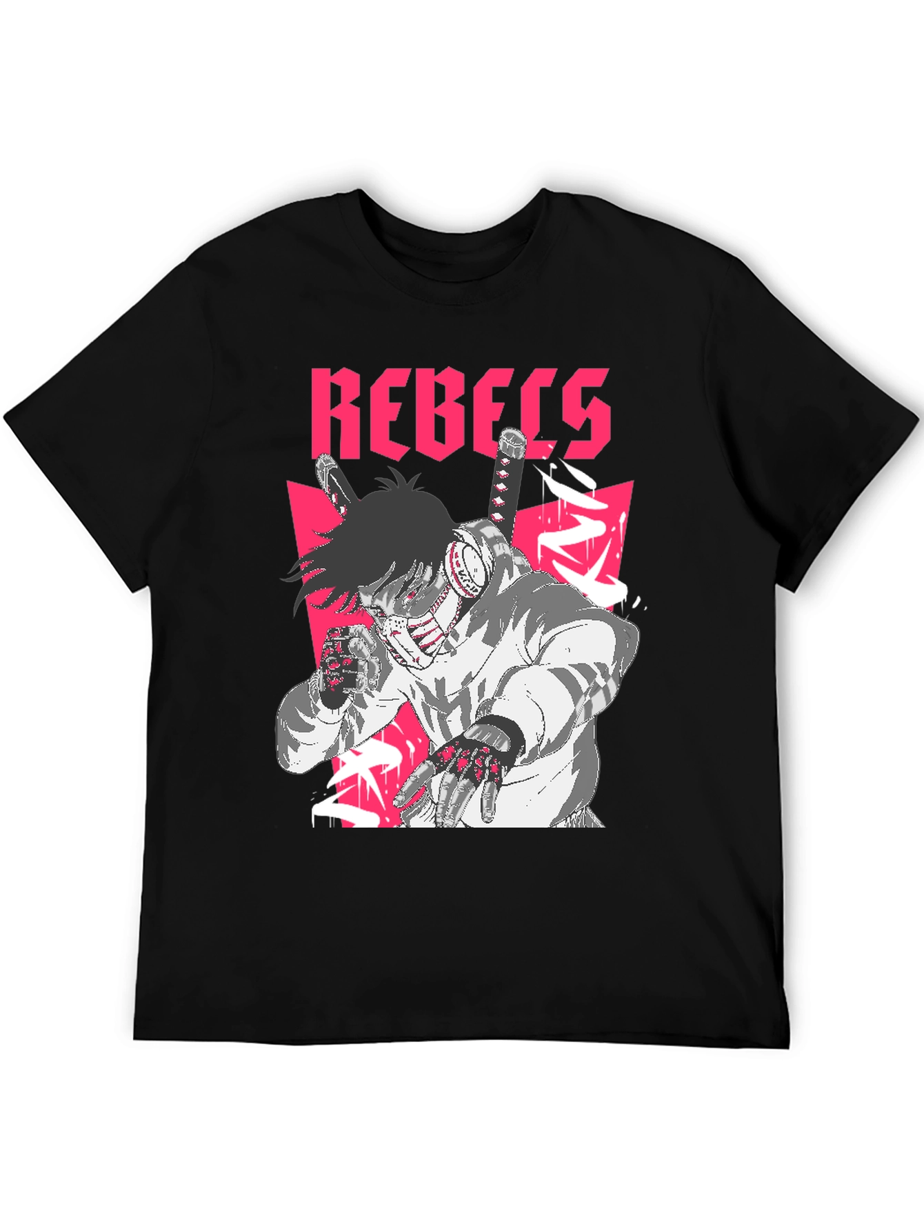 Rebels Anime Graphic T-Shirt