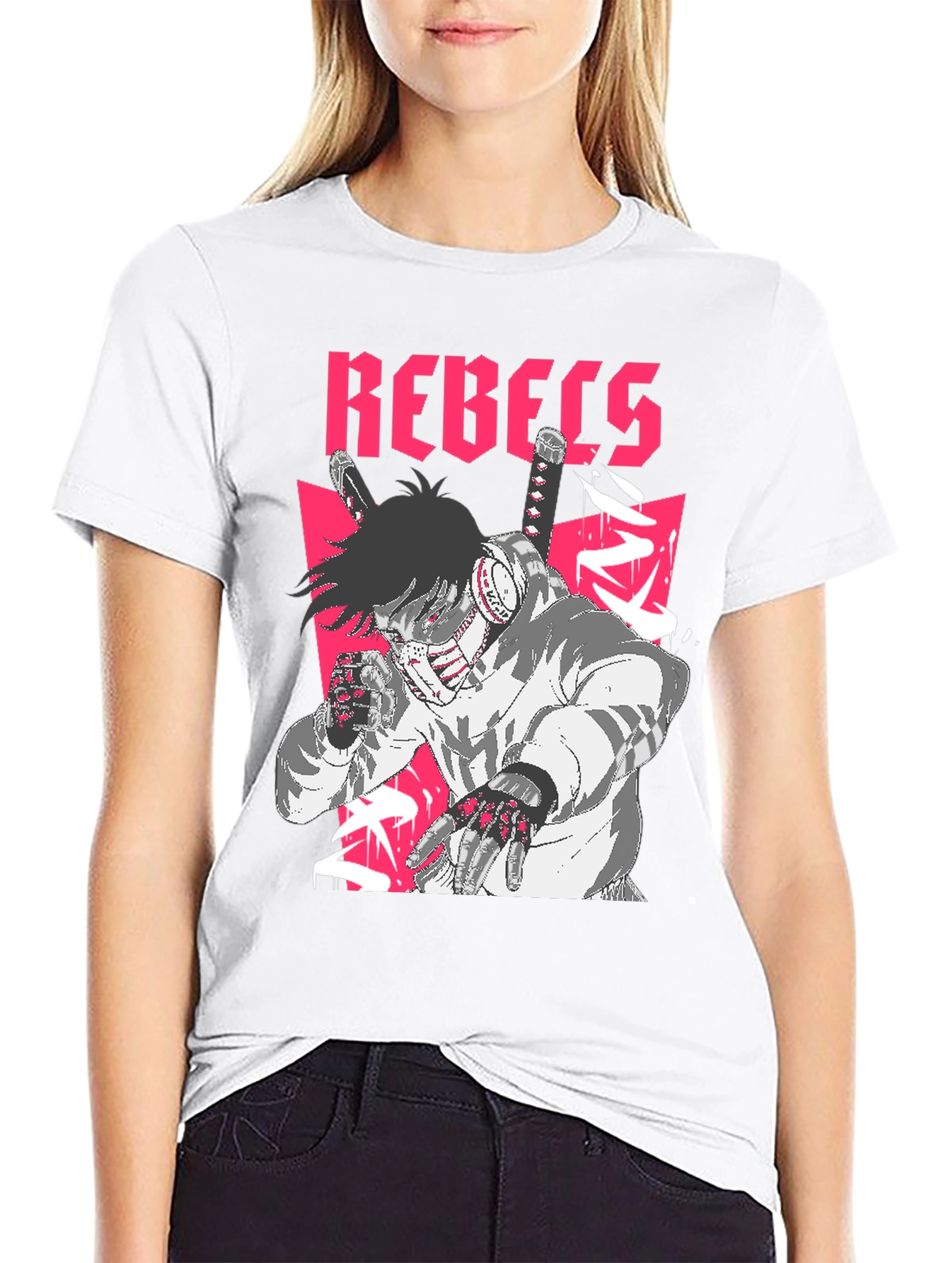 Rebels Anime Graphic T-Shirt