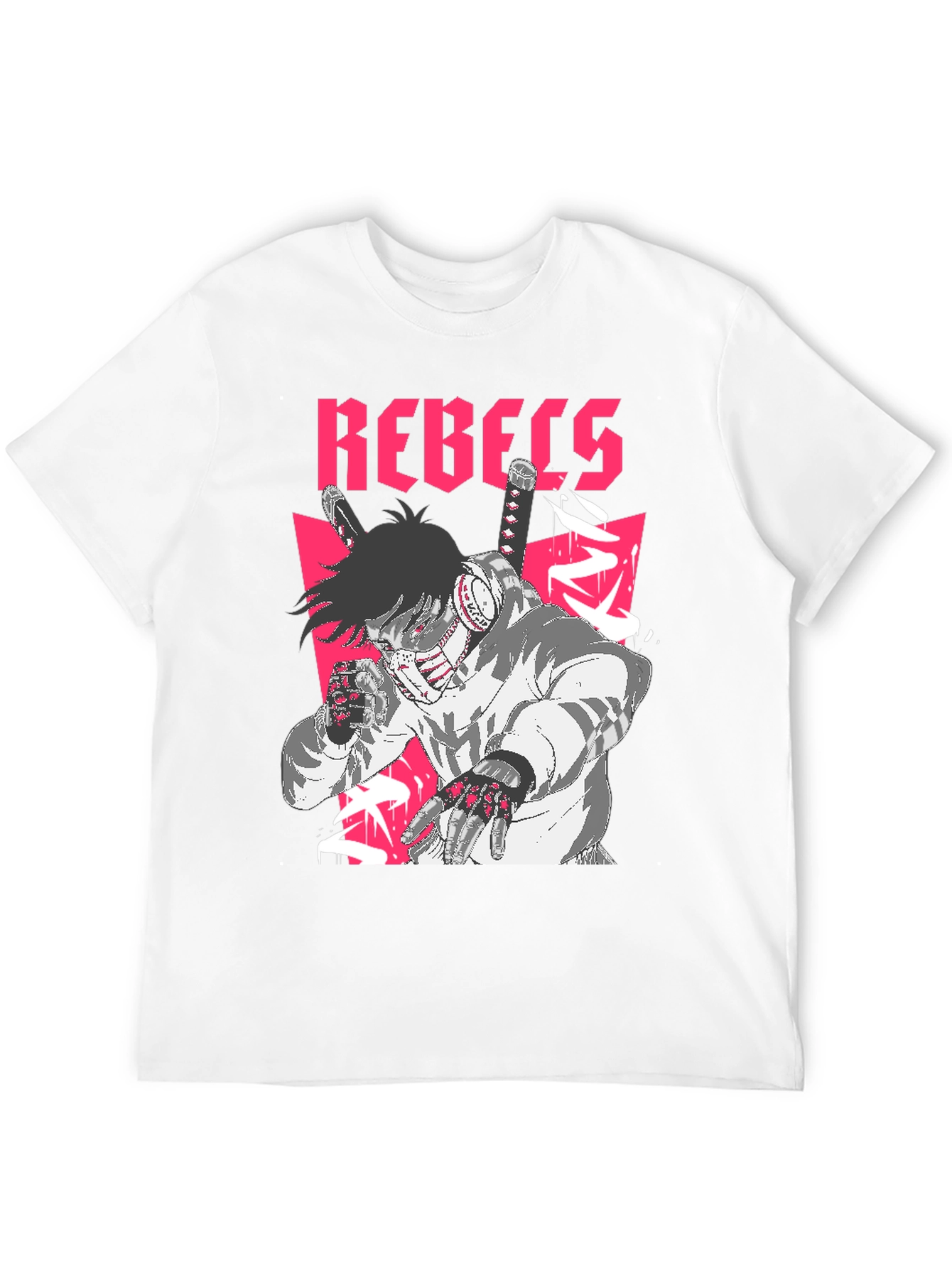 Rebels Anime Graphic T-Shirt