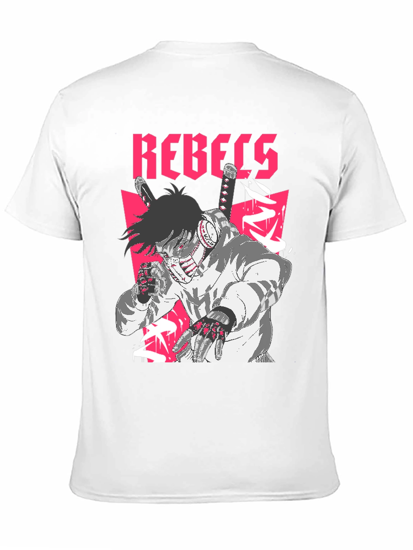 Rebels Anime Graphic T-Shirt