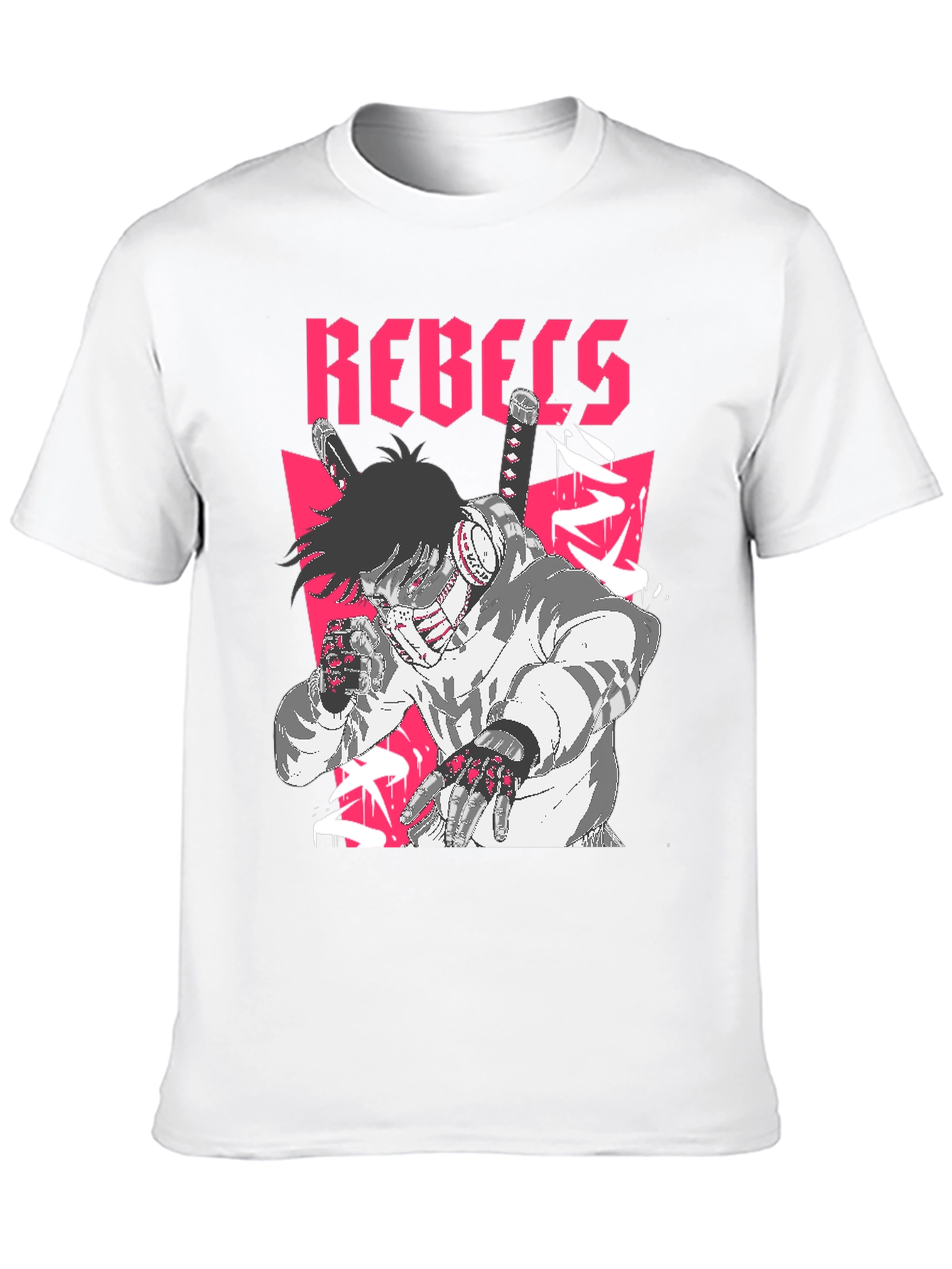 Rebels Anime Graphic T-Shirt