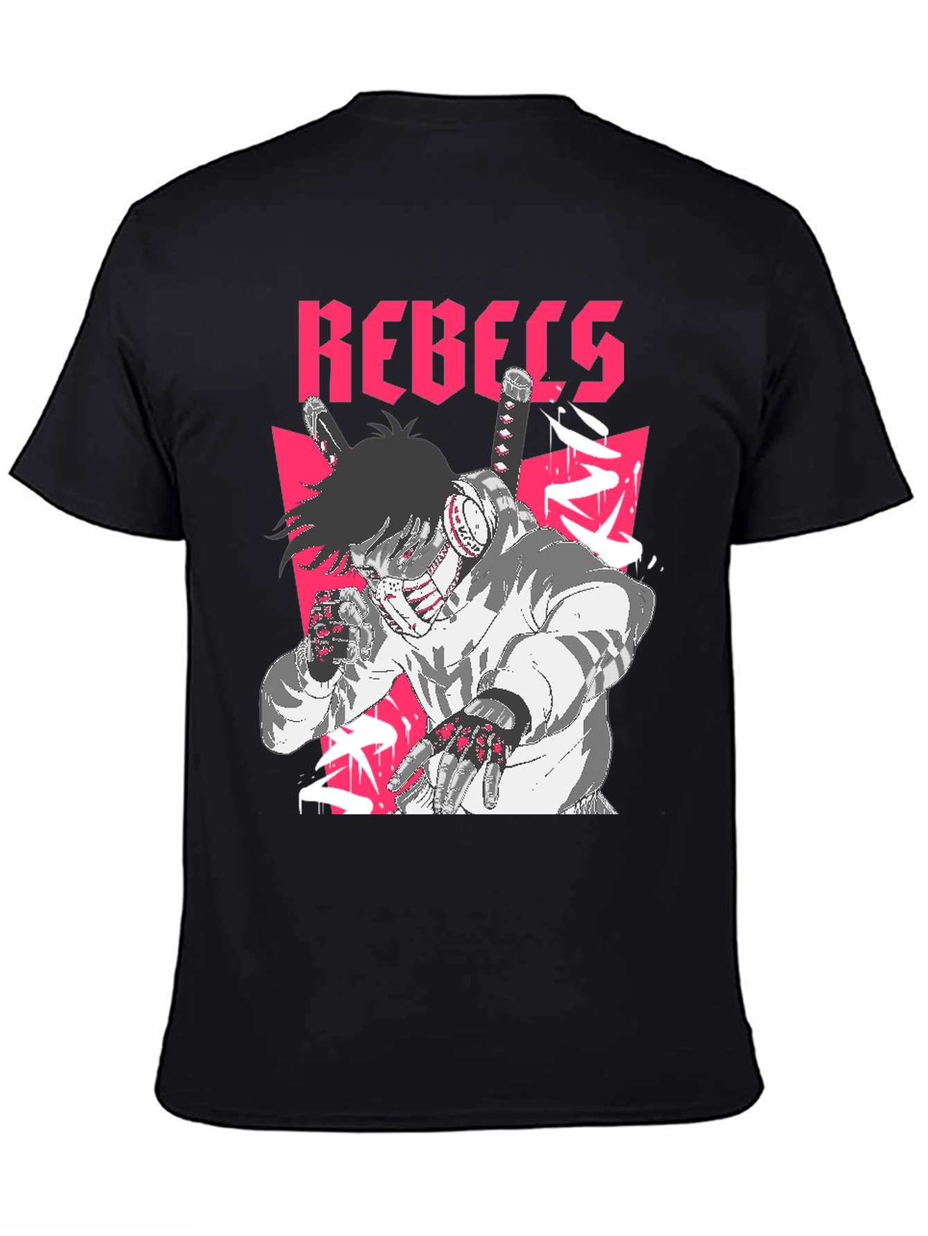 Rebels Anime Graphic T-Shirt