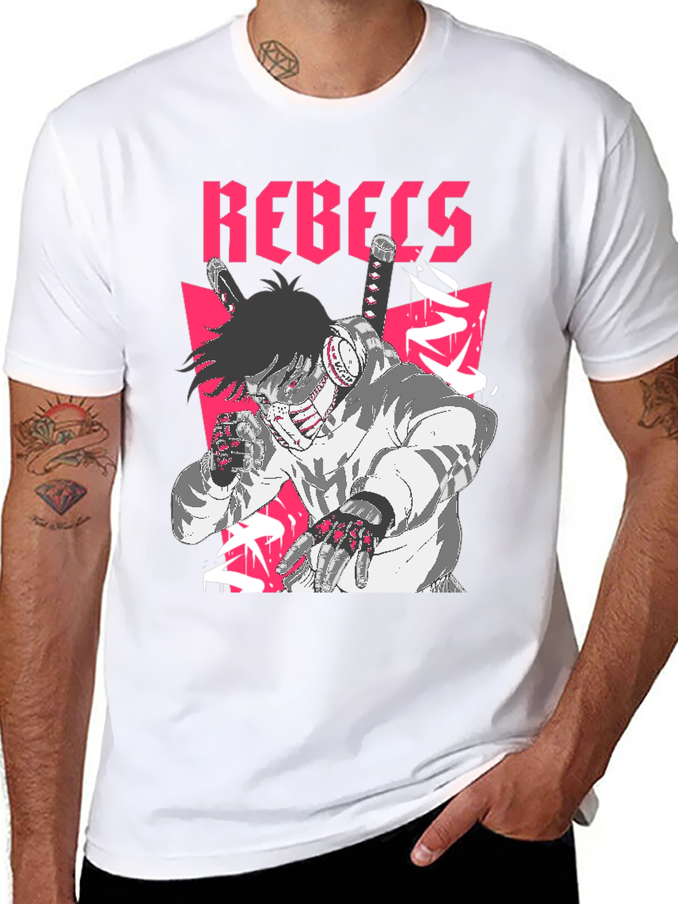 Rebels Anime Graphic T-Shirt