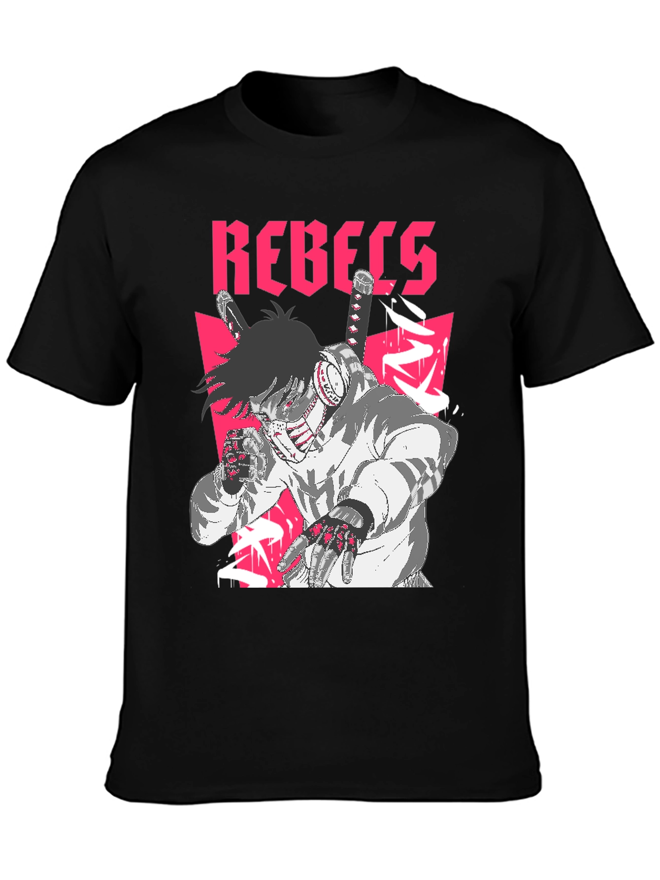 Rebels Anime Graphic T-Shirt