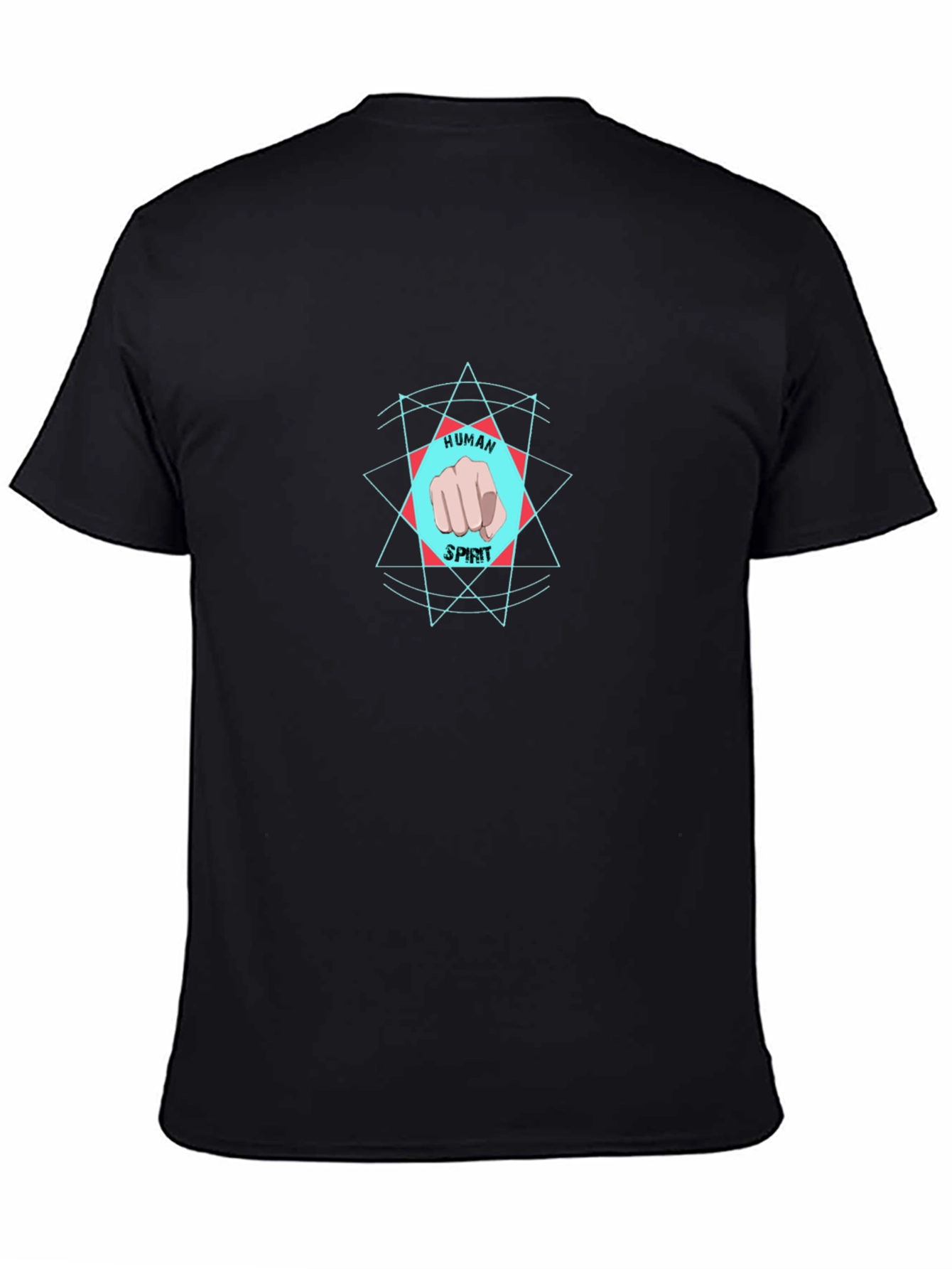 Human Spirit Graphic Tee - Black