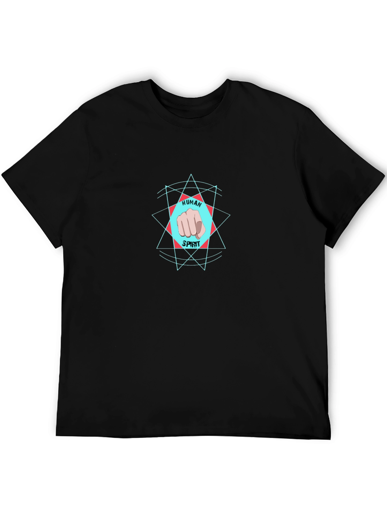Human Spirit Graphic Tee - Black
