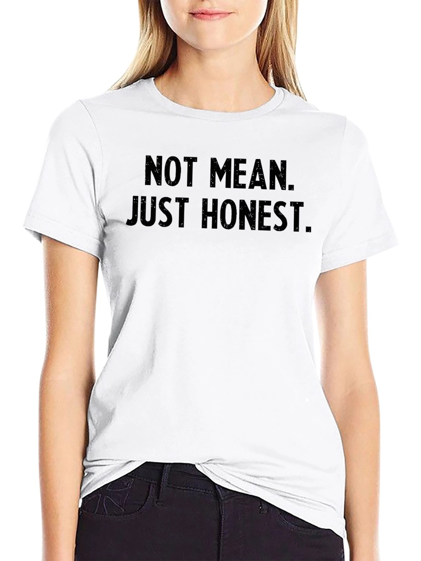 Honest Statement T-Shirt - Classic Black Tee