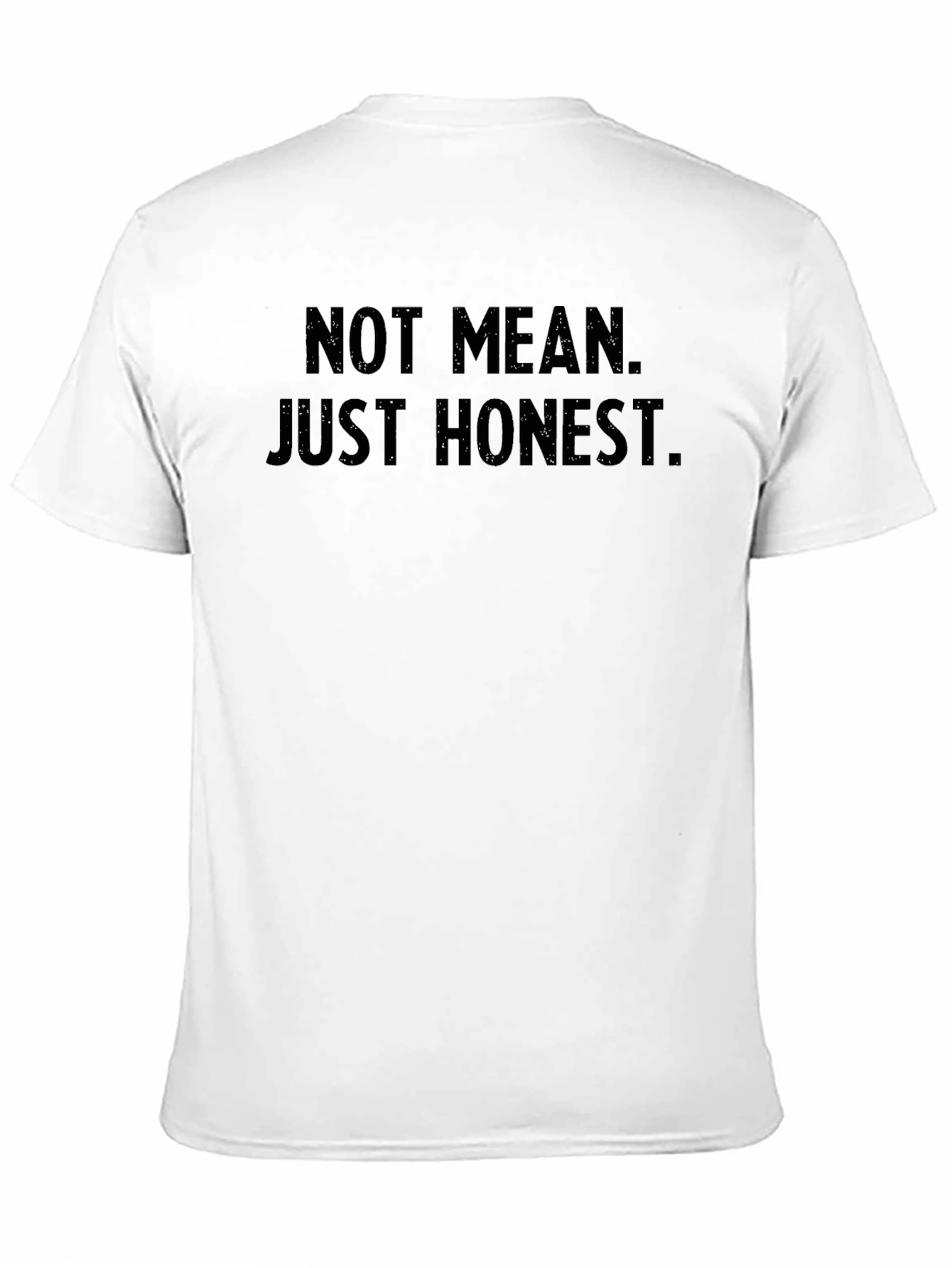 Honest Statement T-Shirt - Classic Black Tee
