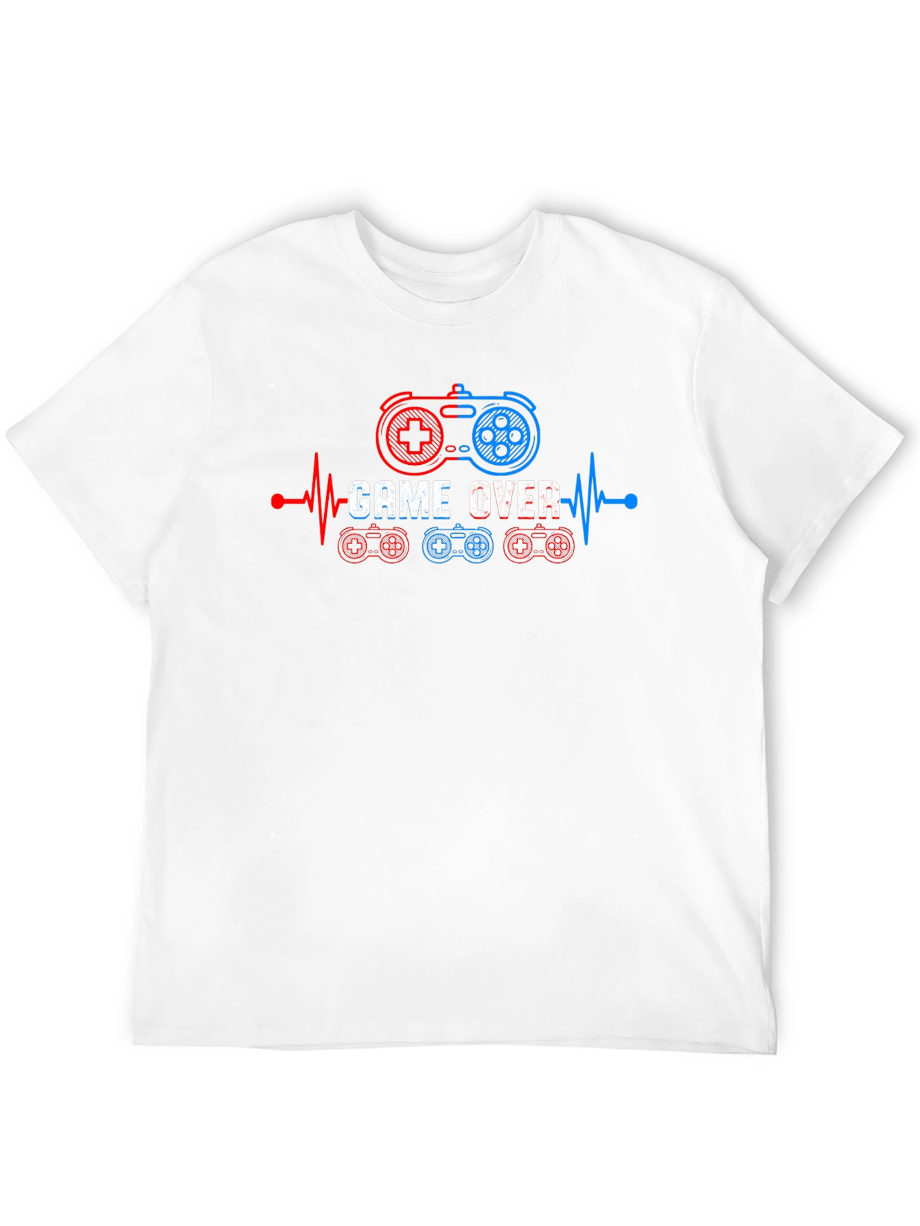 Game Over Controller T-Shirt - Gamer Fashion