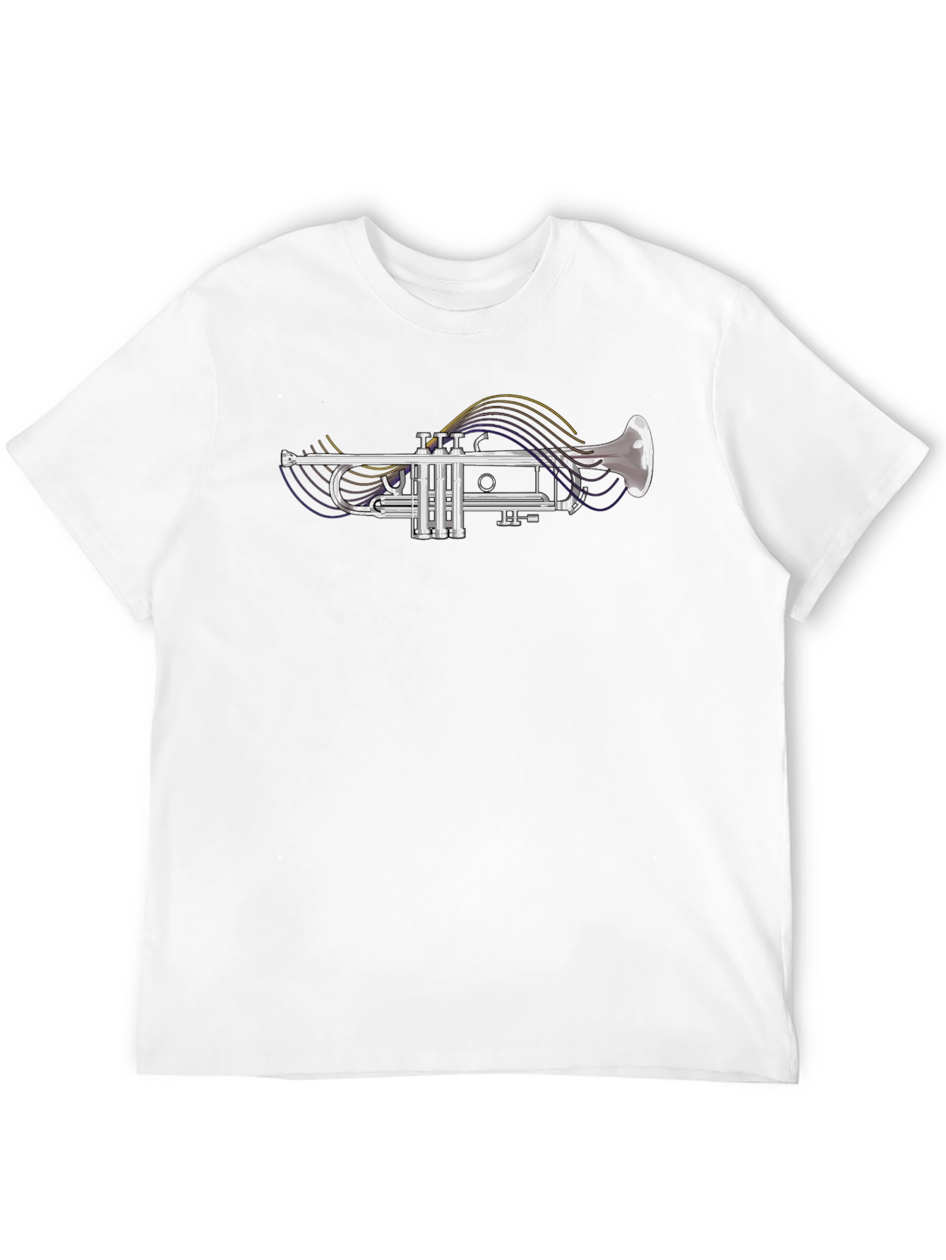 Trumpet Graphic Black T-Shirt