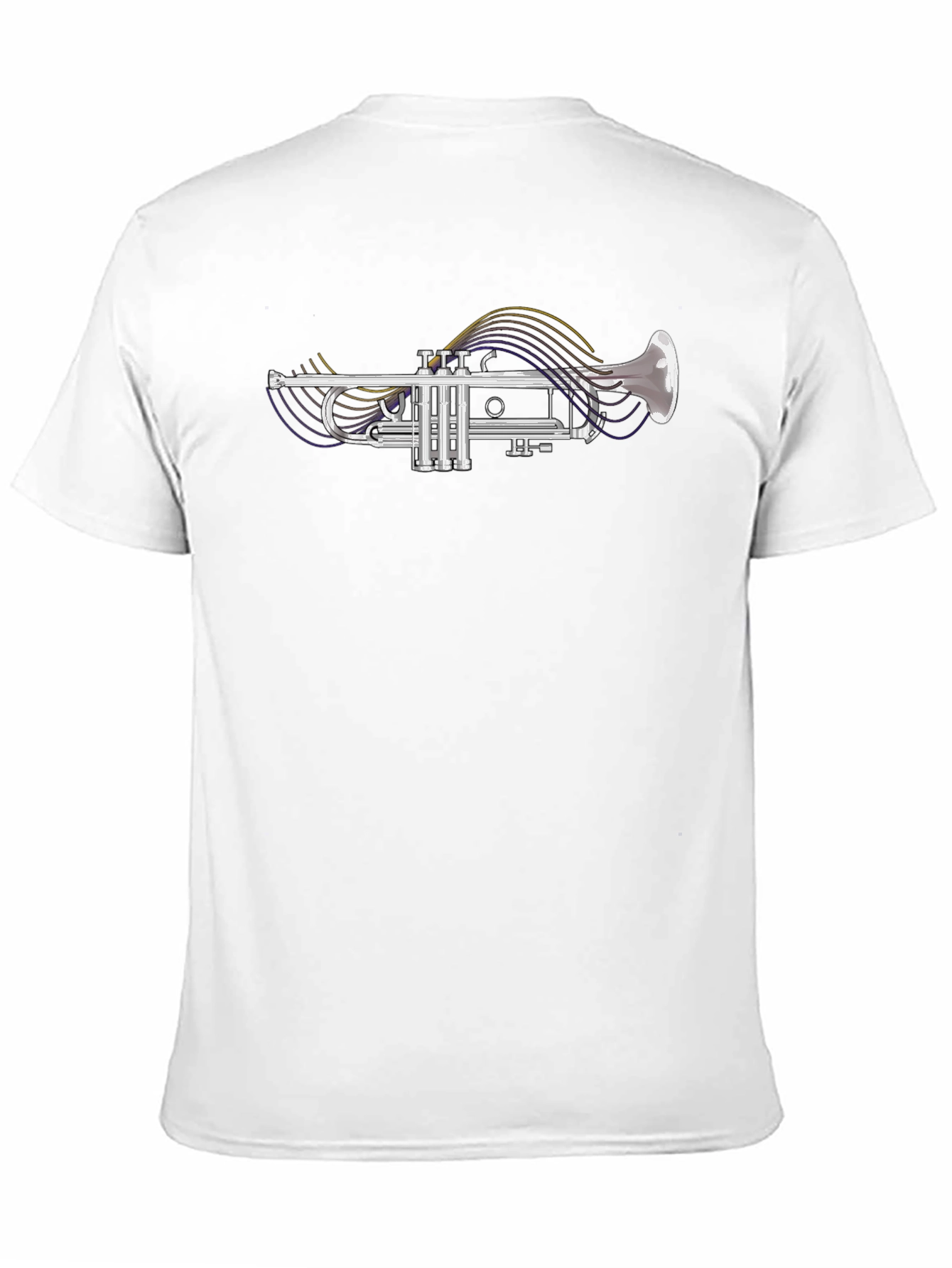 Trumpet Graphic Black T-Shirt