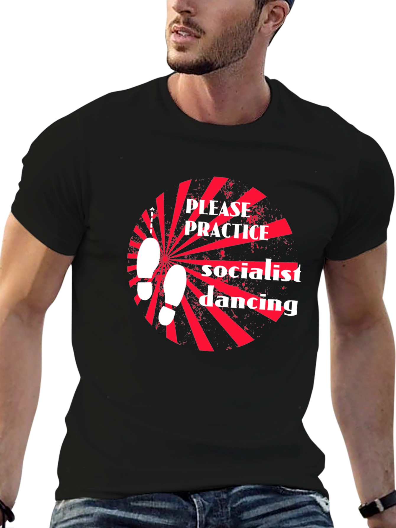 Socialist Dancing Graphic Tee