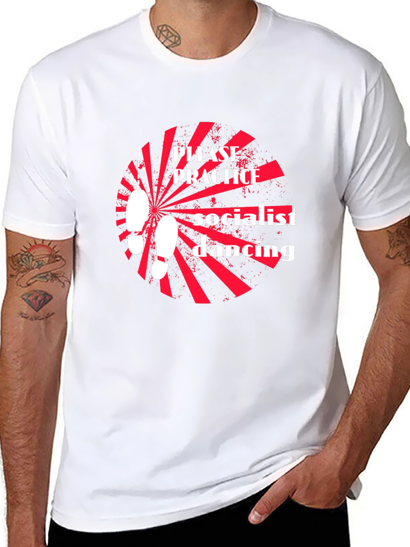 Socialist Dancing Graphic Tee