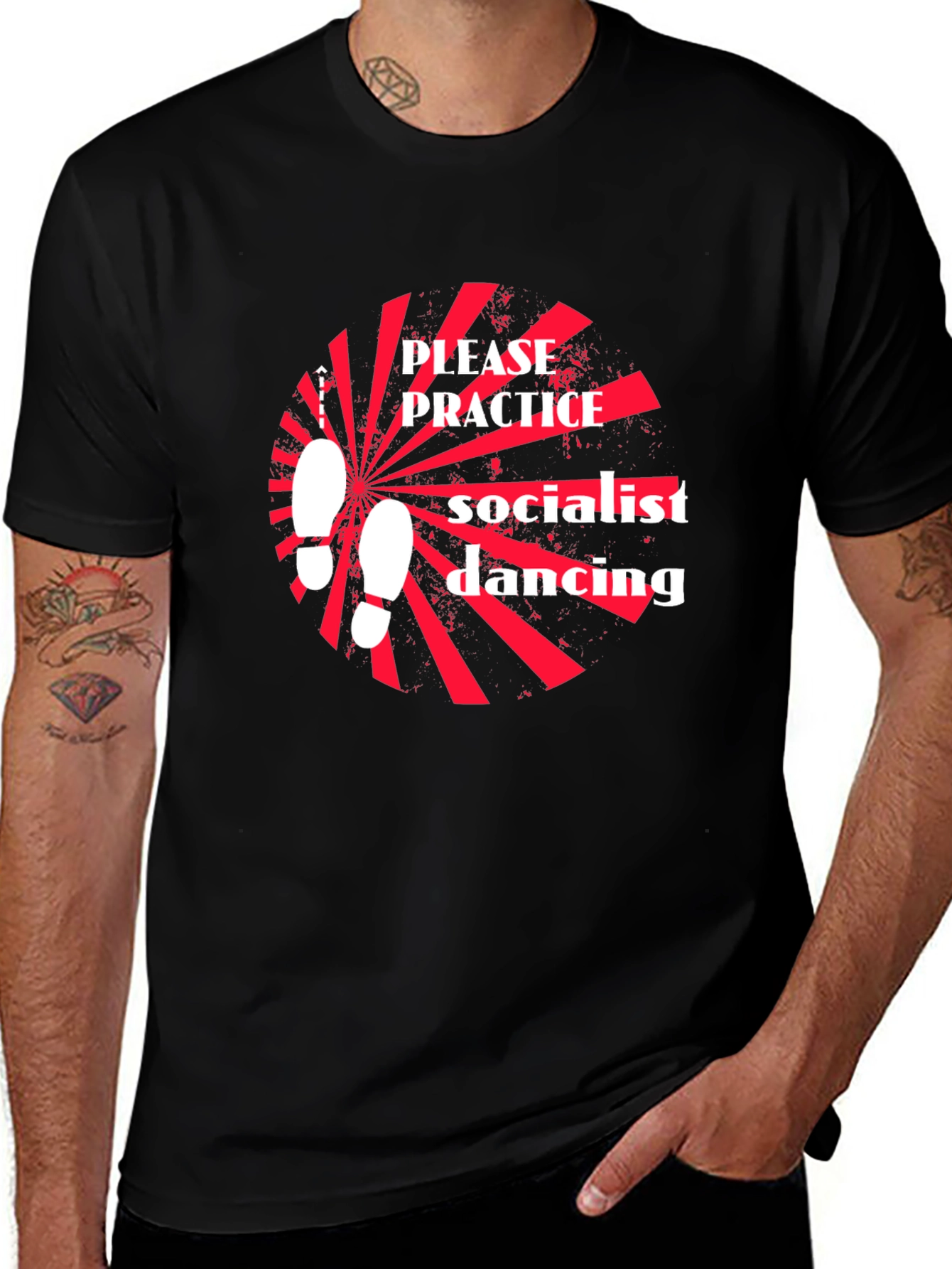 Socialist Dancing Graphic Tee