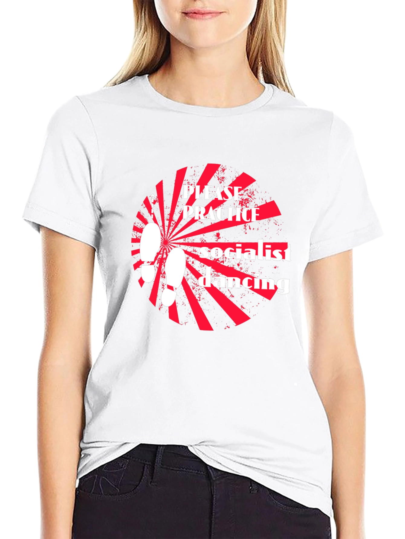 Socialist Dancing Graphic Tee
