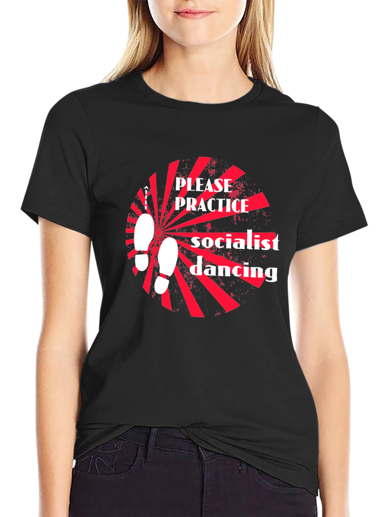 Socialist Dancing Graphic Tee