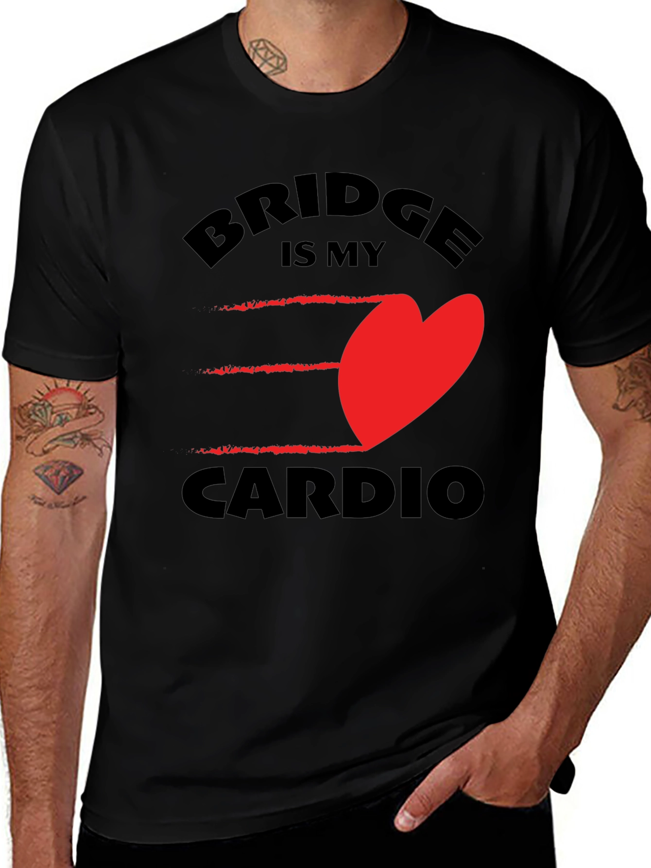 Bridge is My Cardio Graphic Tee