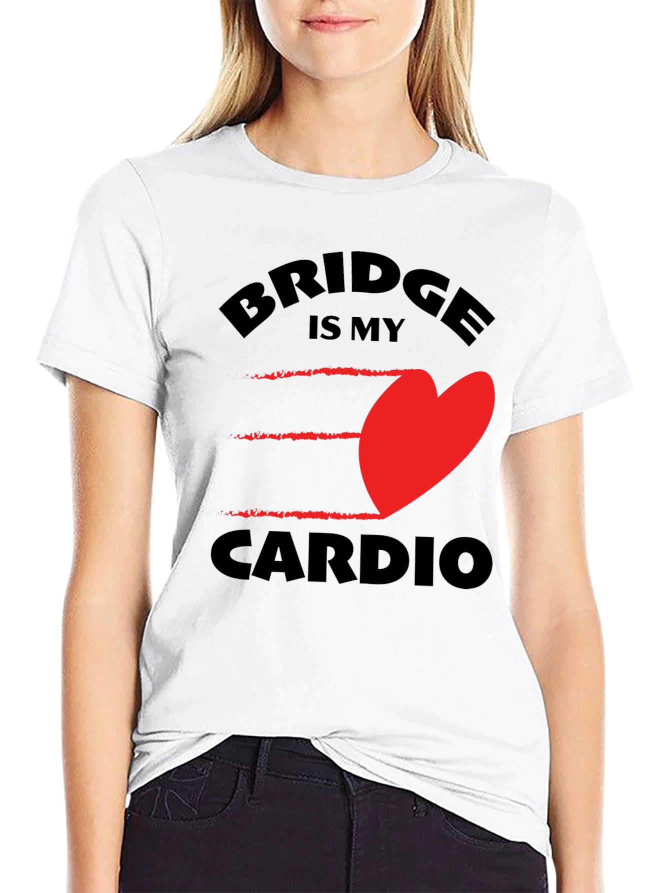 Bridge is My Cardio Graphic Tee