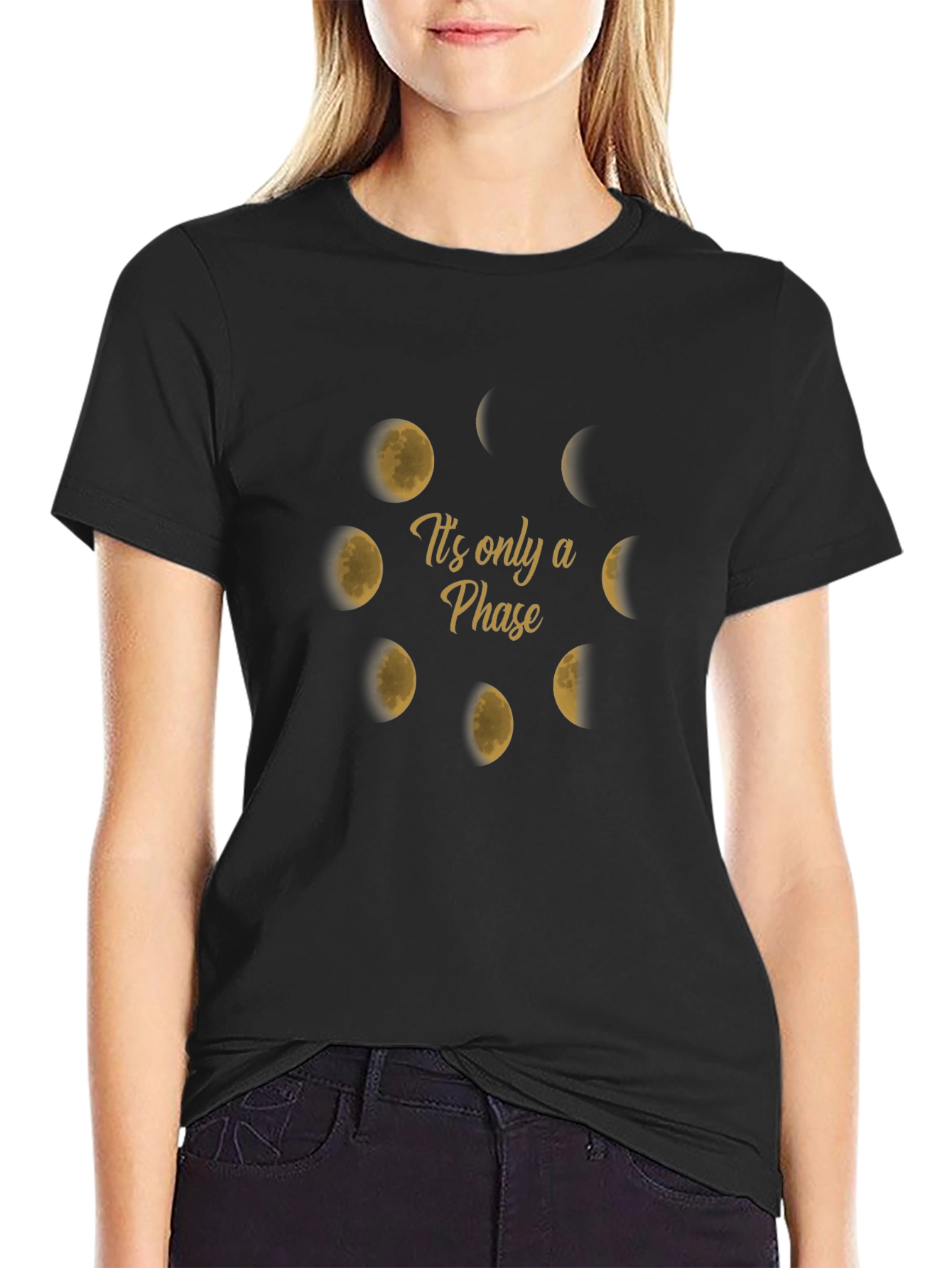 Its Only A Phase Moon T-Shirt