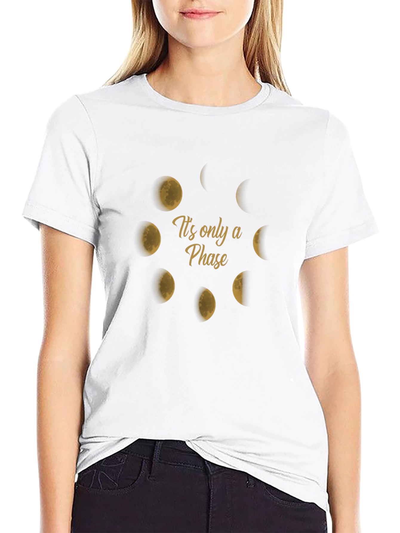 Its Only A Phase Moon T-Shirt