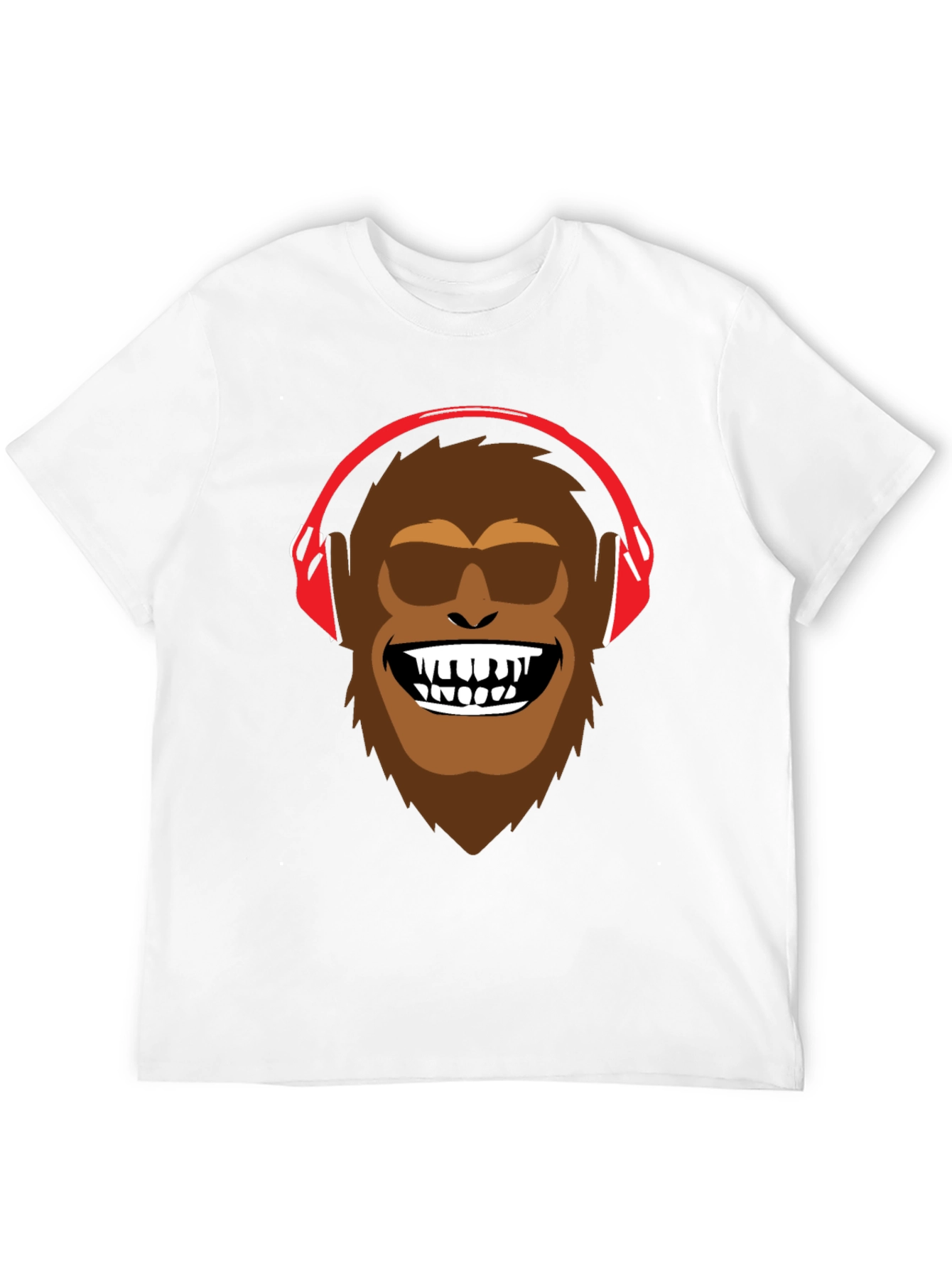 Bigfoot DJ Graphic Tee - Cool & Fun