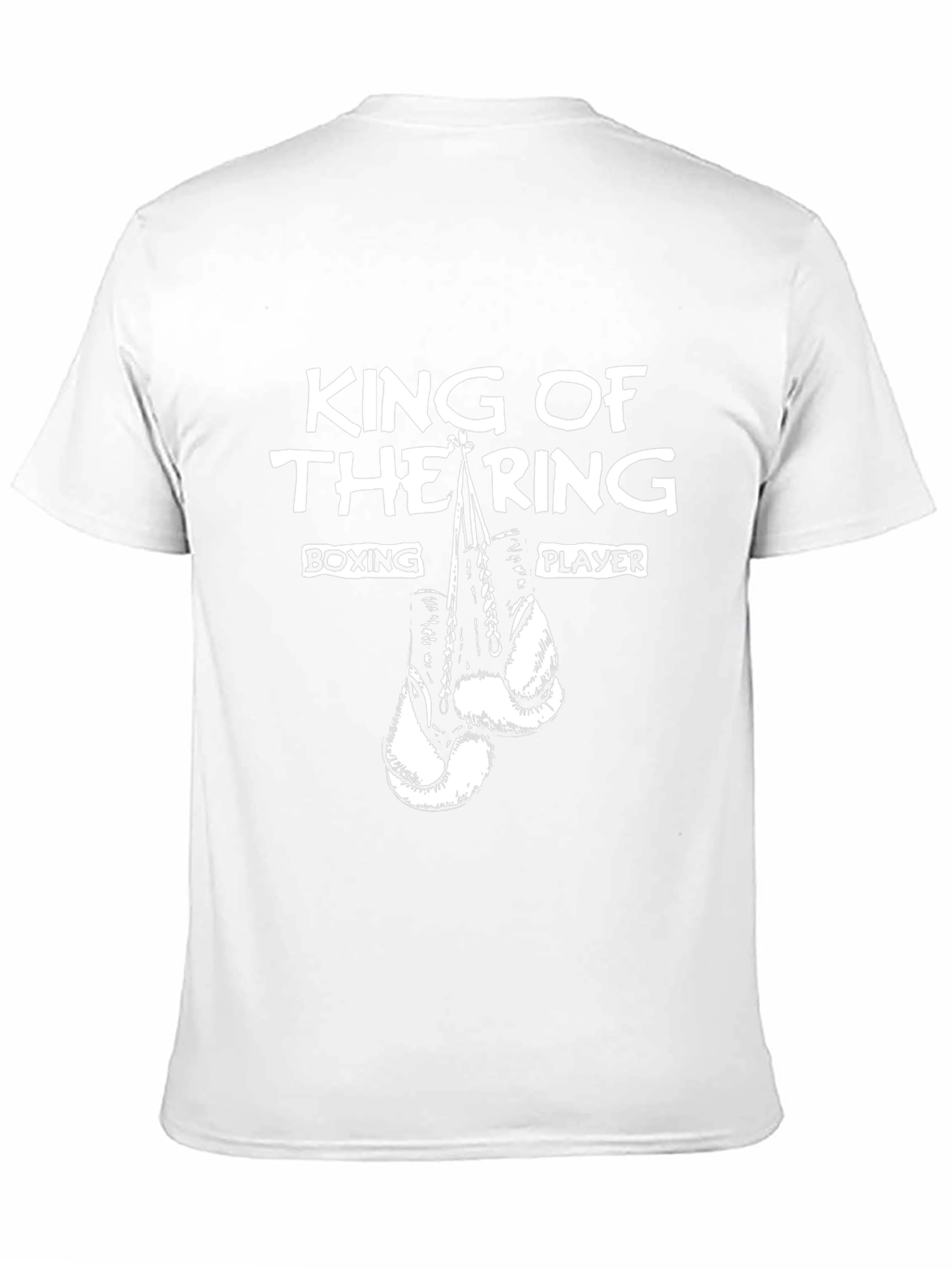 King of The Ring Boxing Player Graphic T-Shirt