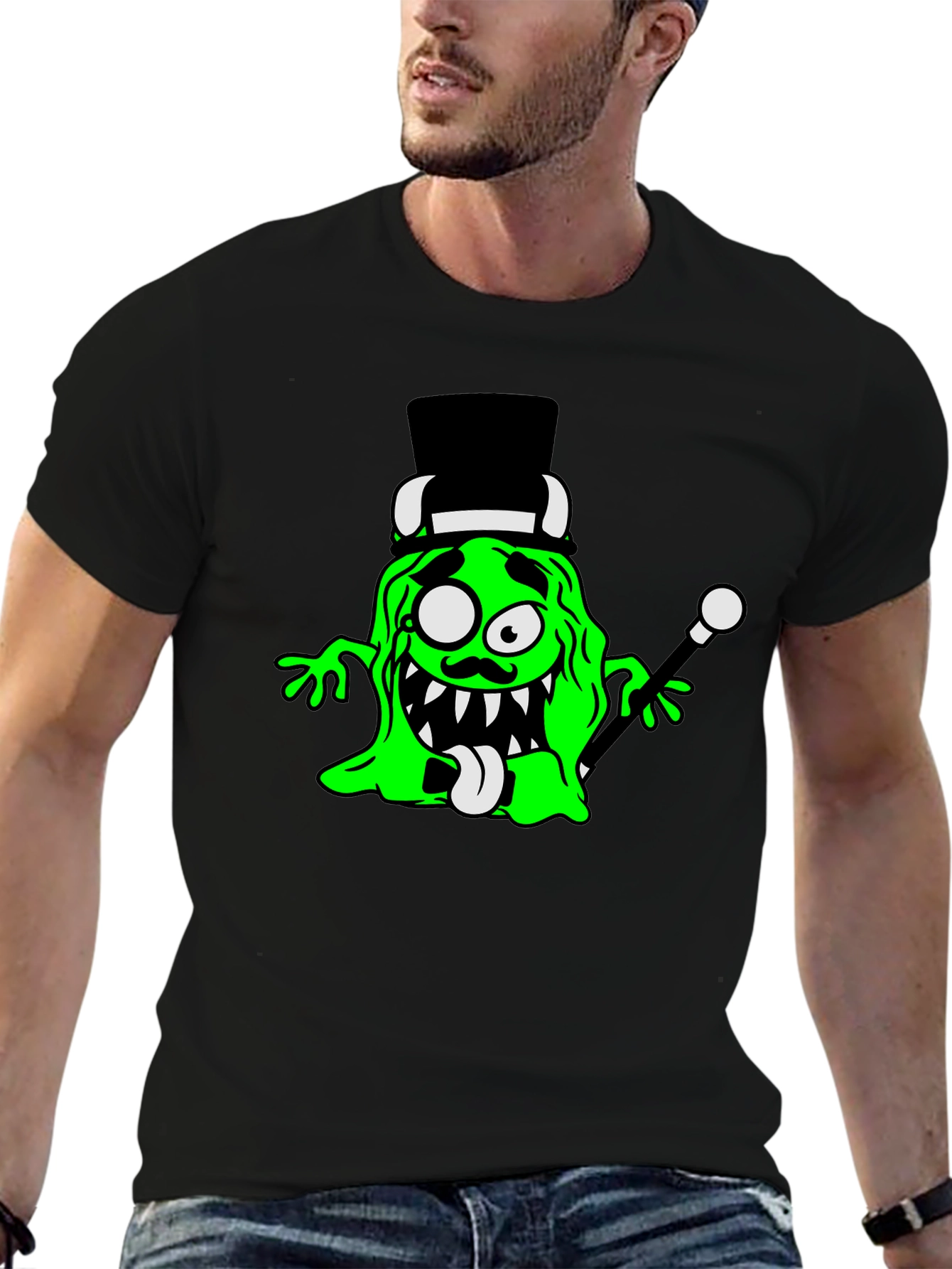 Green Monster Graphic T-Shirt