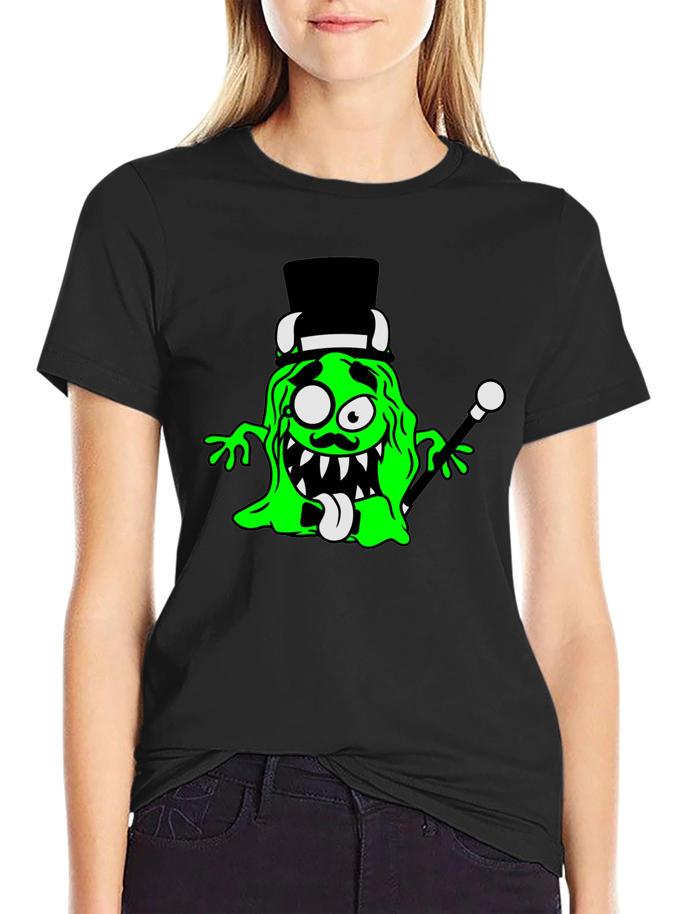 Green Monster Graphic T-Shirt