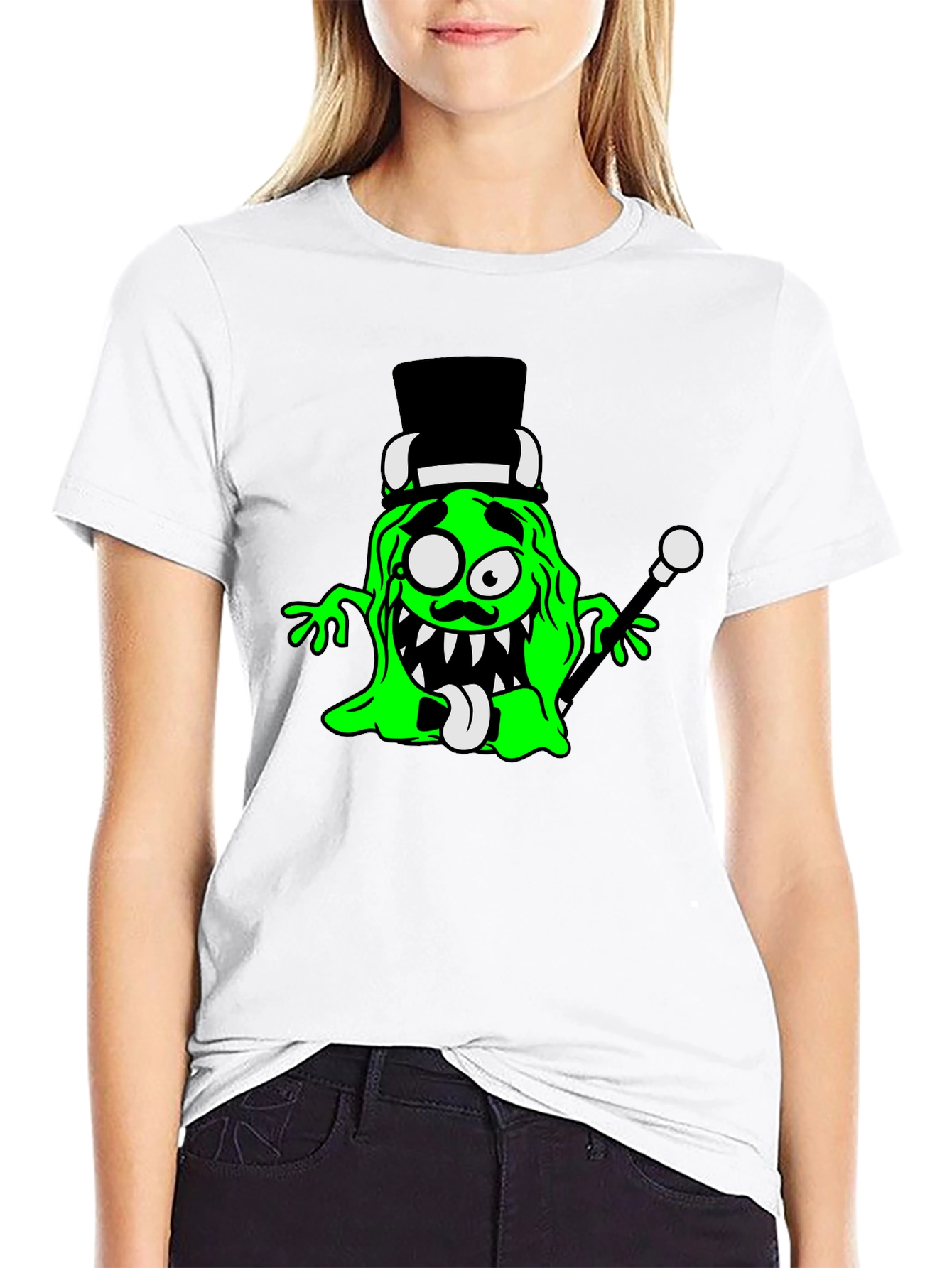 Green Monster Graphic T-Shirt