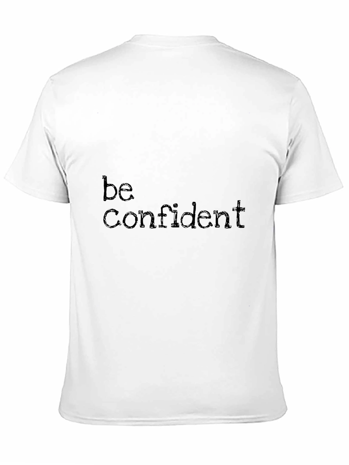 Be Confident Black T-Shirt